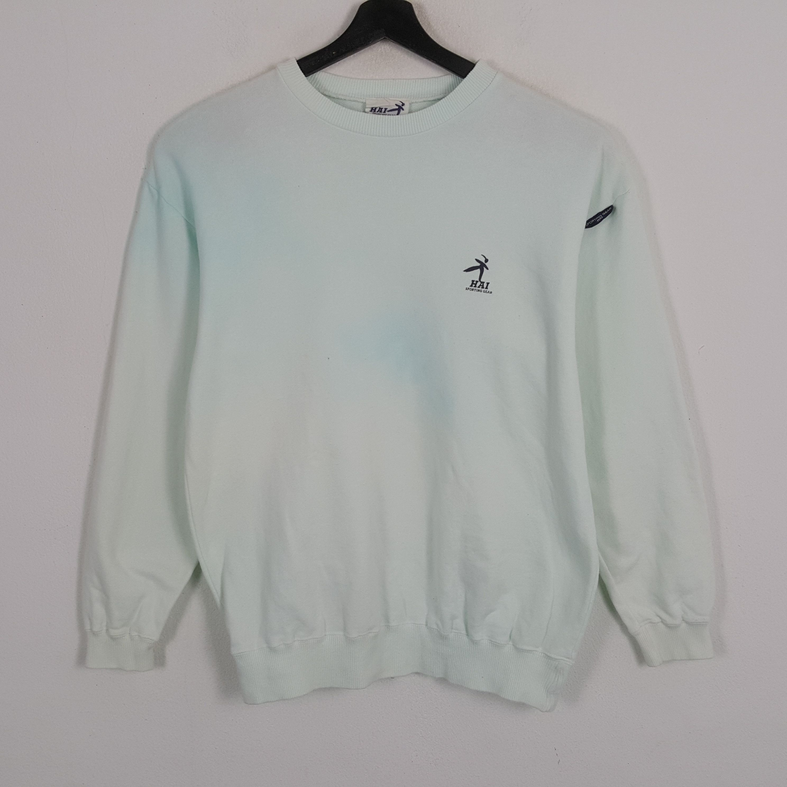Hai Sporting Gear × Issey Miyake × Vintage HAI SPORTING GEAR by ISSEY MIYAKE Designer Sweatshirt Size US M / EU 48-50 / 2 - 1 Thumbnail