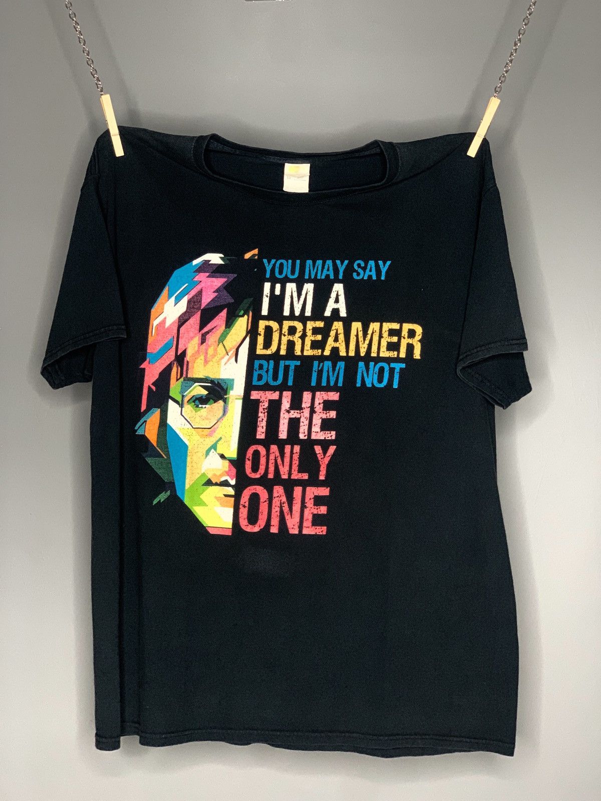 Band Tees × Vintage John Lennon - Imagine Size US XL / EU 56 / 4 - 1 Thumbnail