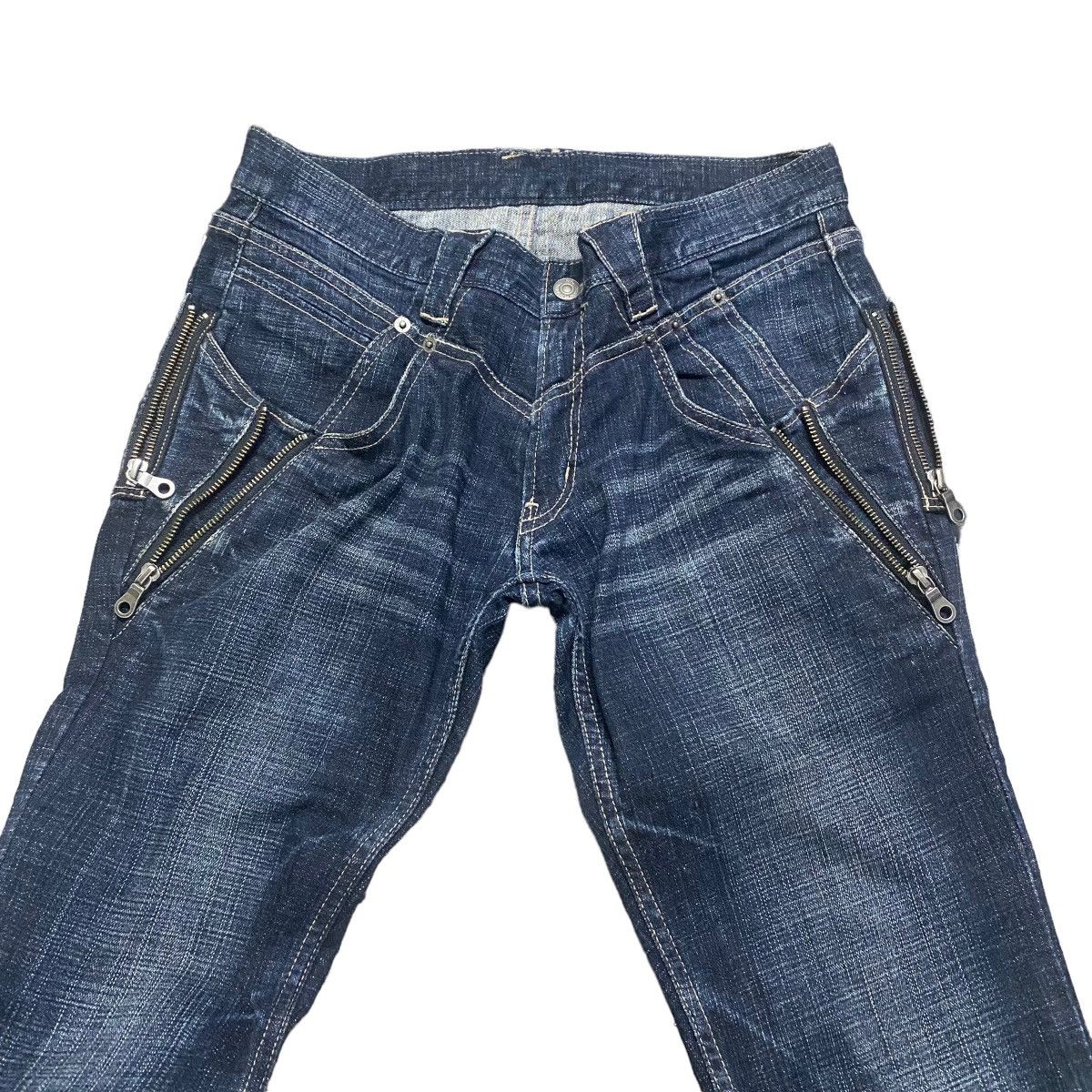 PPFM PPFM Cyber Denim Skinny Jeans Zipper Size US 30 / EU 46 - 3 Thumbnail