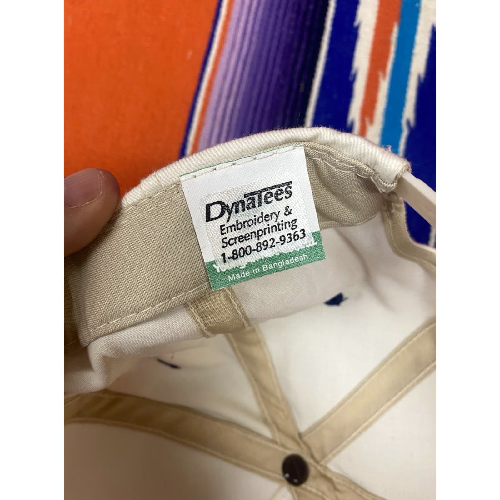 Vintage VINTAGE American Professional Bullfighters Hat Cap Snap Back Embroidered OSFM White, Adjustable, Lightweight, Breathable, Cotton, Western Cowboy Men Size ONE SIZE - 5 Thumbnail