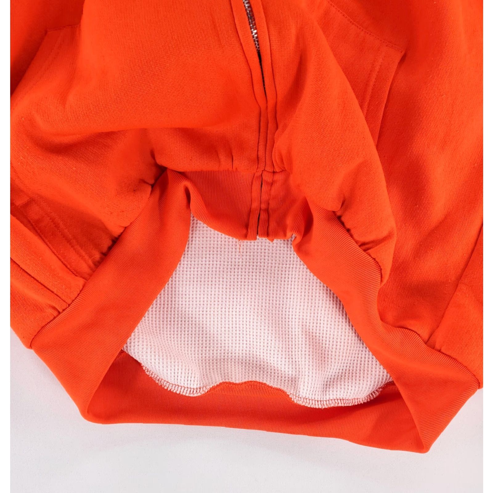 Vintage Pluma Thermal Lined Full Zip Hoodie Blaze Orange Mens XL Hoodie Windbreaker Orange XL Mens Size US XL / EU 56 / 4 - 2 Thumbnail