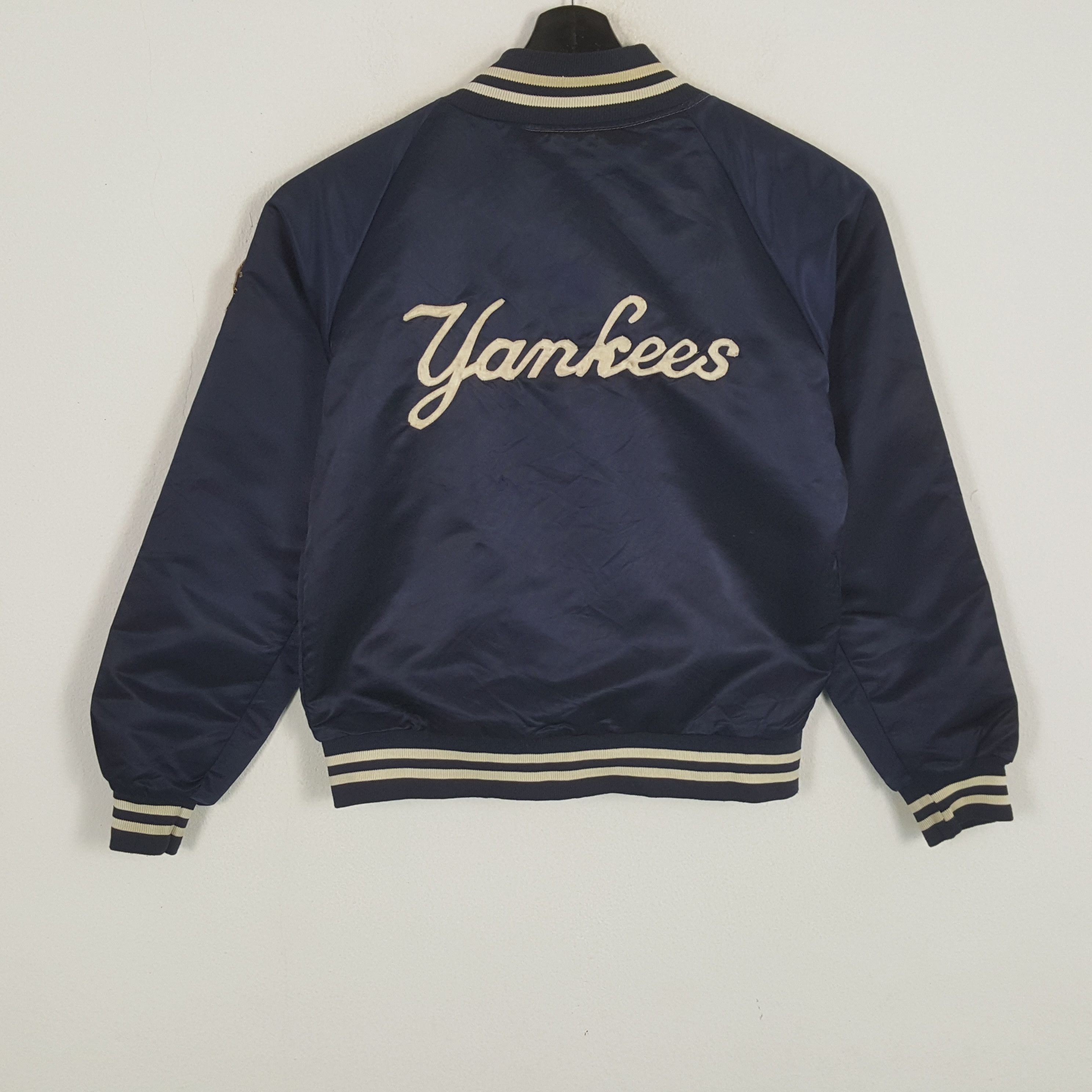 MLB × New York Yankees × Vintage NEW YORK YANKEES MLB Jacket Baseball Team Size US M / EU 48-50 / 2 - 1 Thumbnail