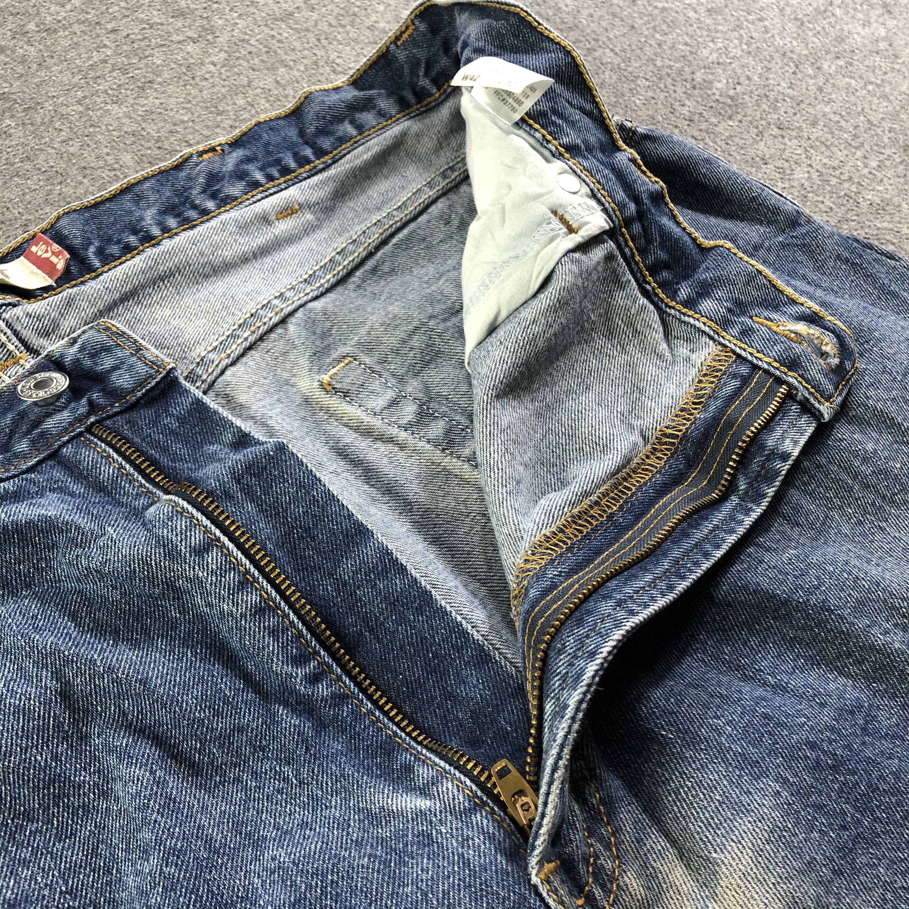 Levi's Vintage Blue Wash Levis 550 Jeans-J3187 Size US 42 / EU 58 - 8 Thumbnail