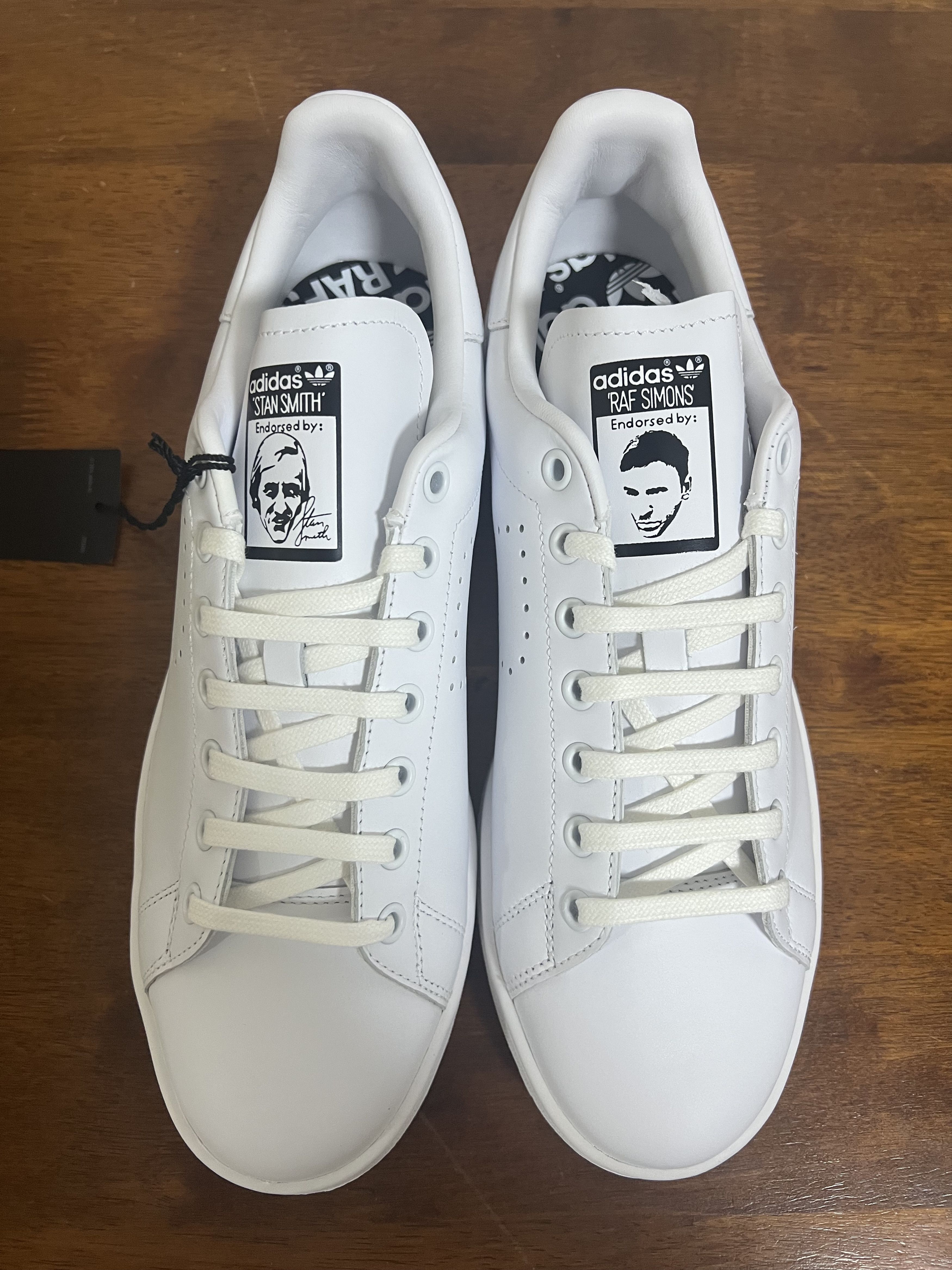 Adidas × Raf Simons 💚 2018 Raf Simons x Adidas Stan Smith Core White US 10 NEW Size US 10 / EU 43 - 8 Thumbnail