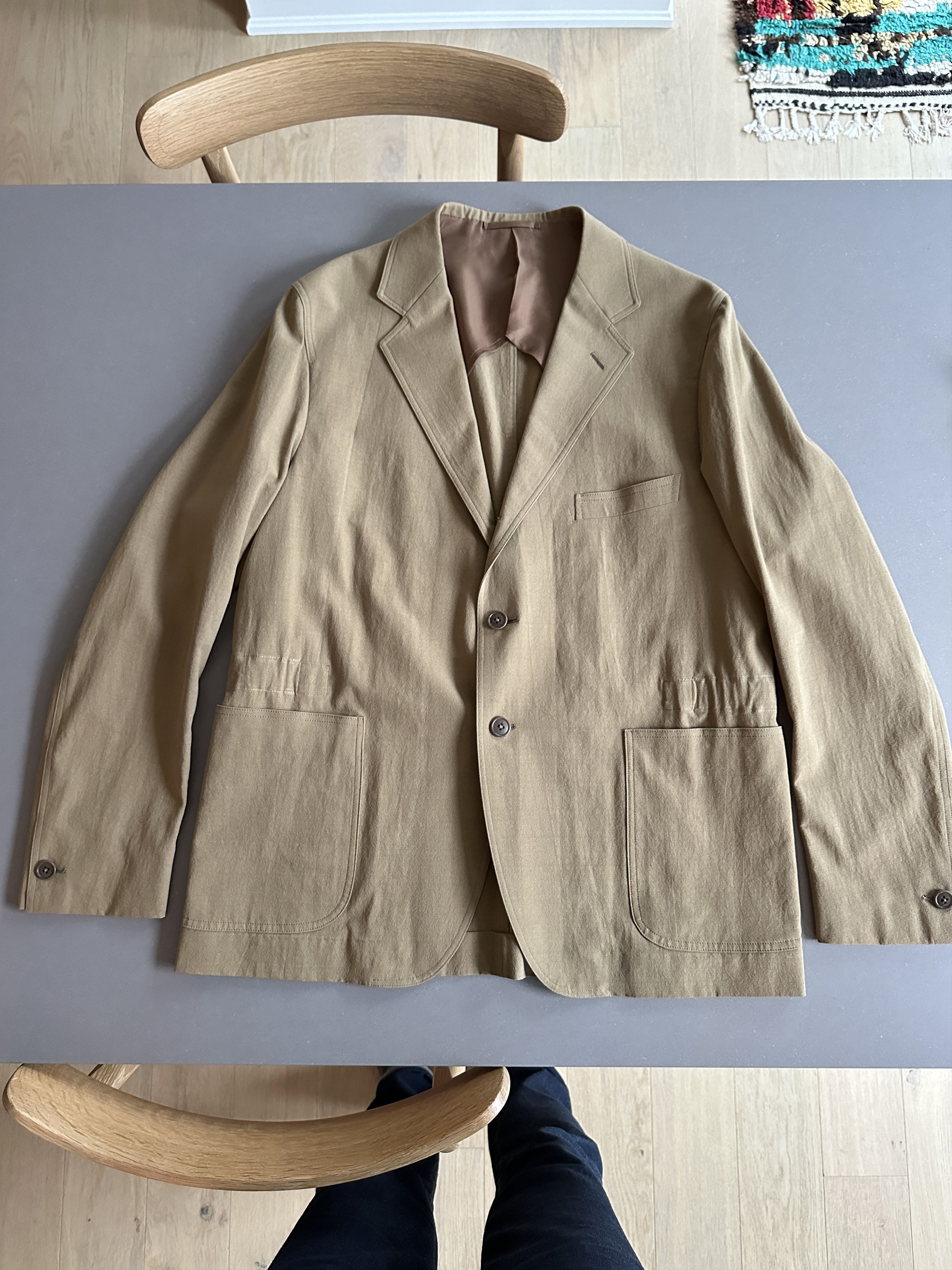 Camoshita Khaki Sports Coat Grailed