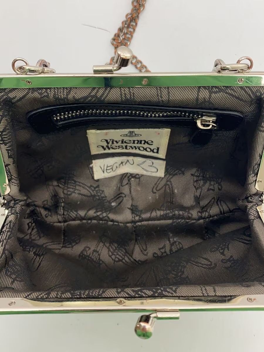 Vivienne Westwood Orb Chain Vegan Leather Shoulder Bag Size ONE SIZE - 8 Thumbnail