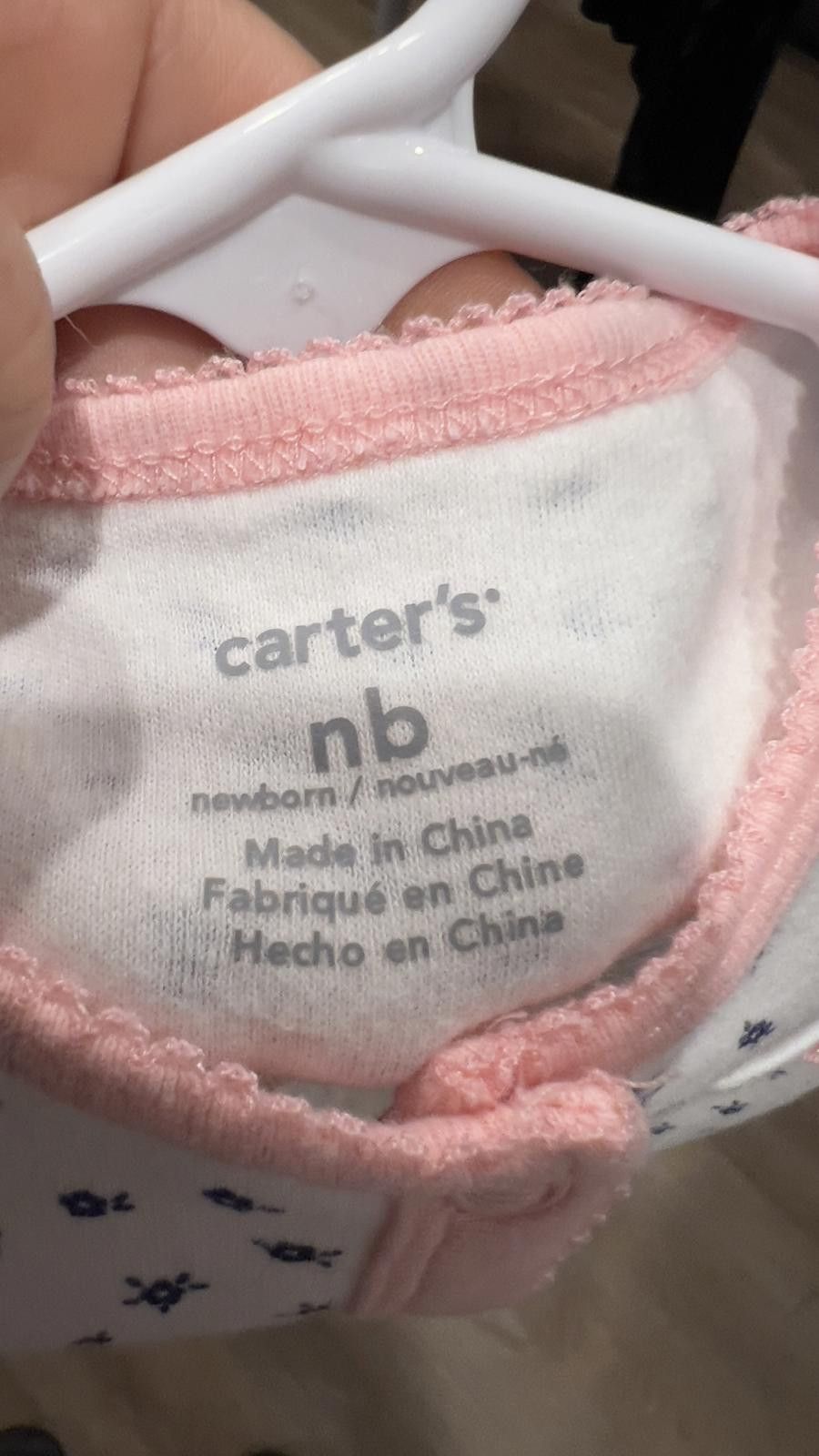 Other Carter's Newborn Baby Footed Pajamas - Adorable Print Size ONE SIZE - 3 Thumbnail