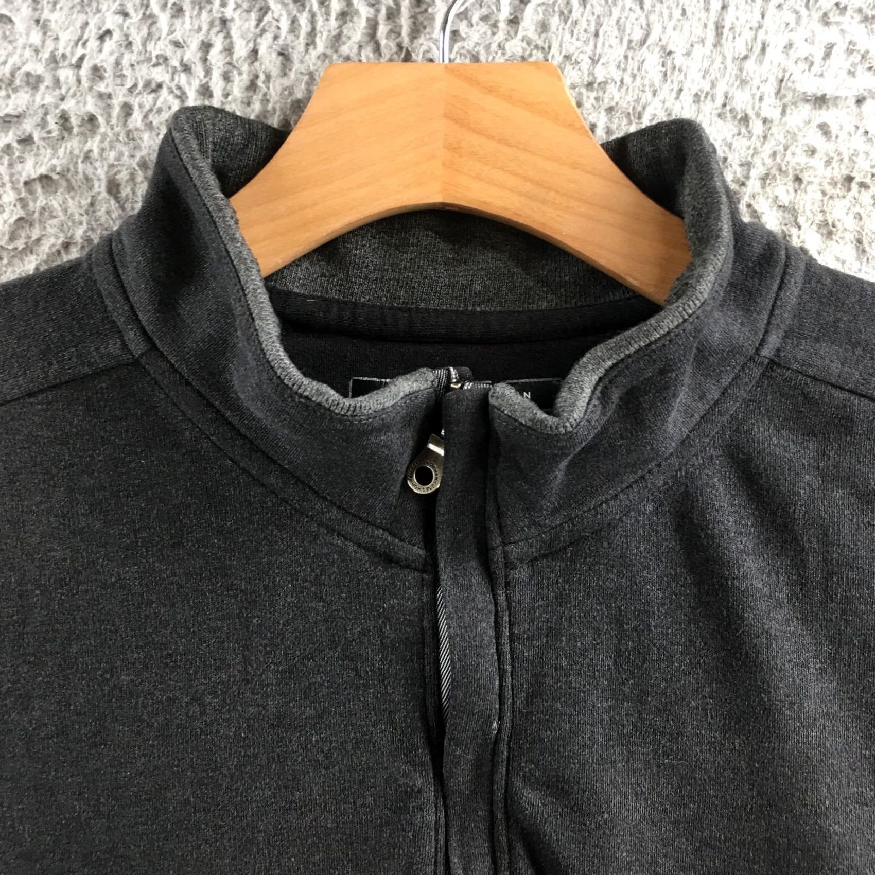 Vintage Greg Norman Sweatshirt Mens L Black Quarter-Zip Mock Neck Pullover Long Sleeve Size US L / EU 52-54 / 3 - 3 Thumbnail