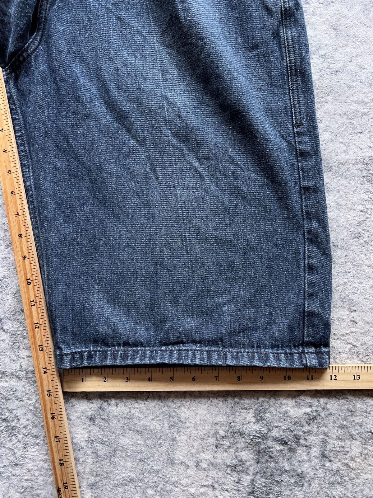 Rocawear × Vintage Y2K Rocawear Baggy Skater Denim Shorts Jorts Size US 36 / EU 52 - 7 Thumbnail