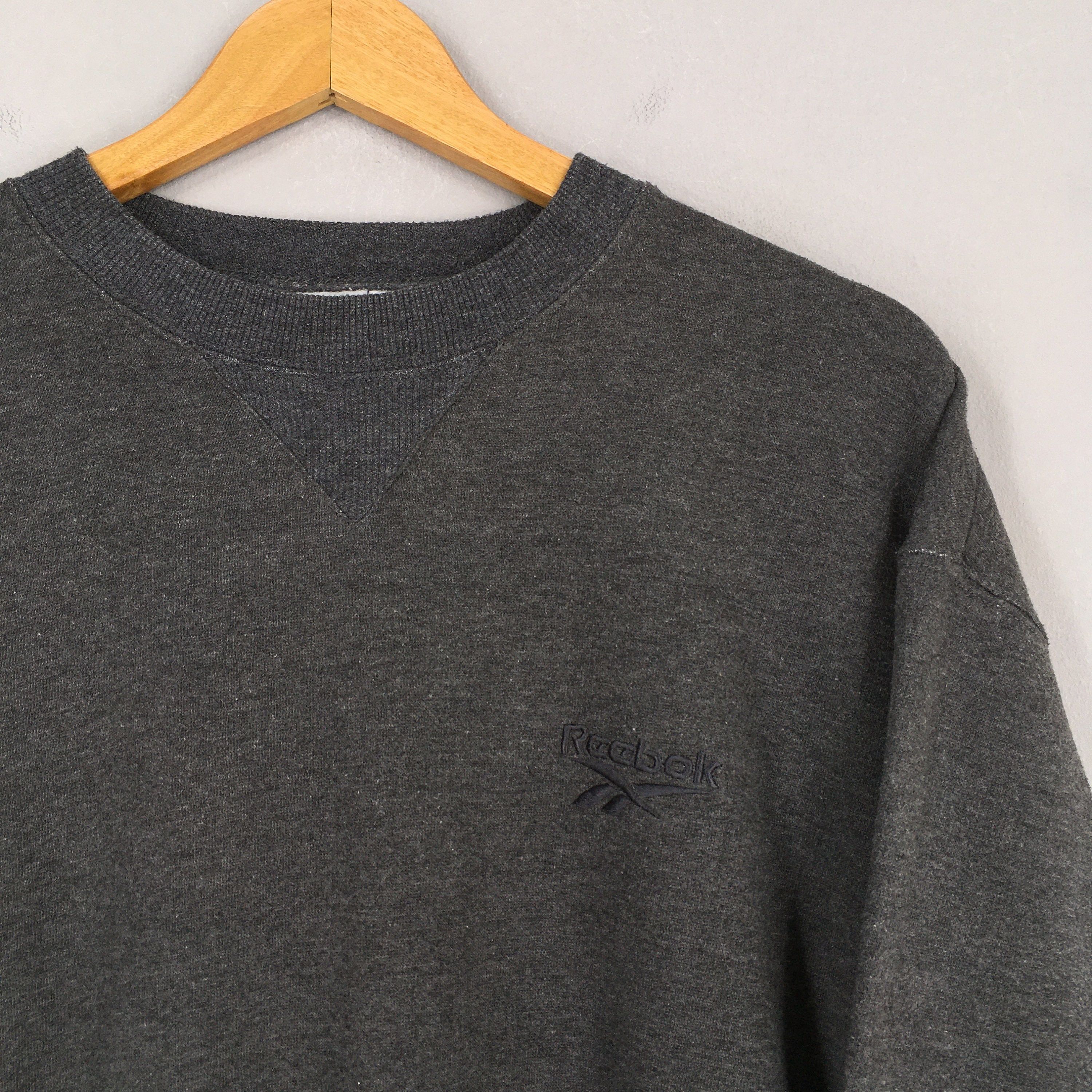Reebok × Vintage Vintage Reebok England Gray Crewneck Medium Size US M / EU 48-50 / 2 - 2 Thumbnail
