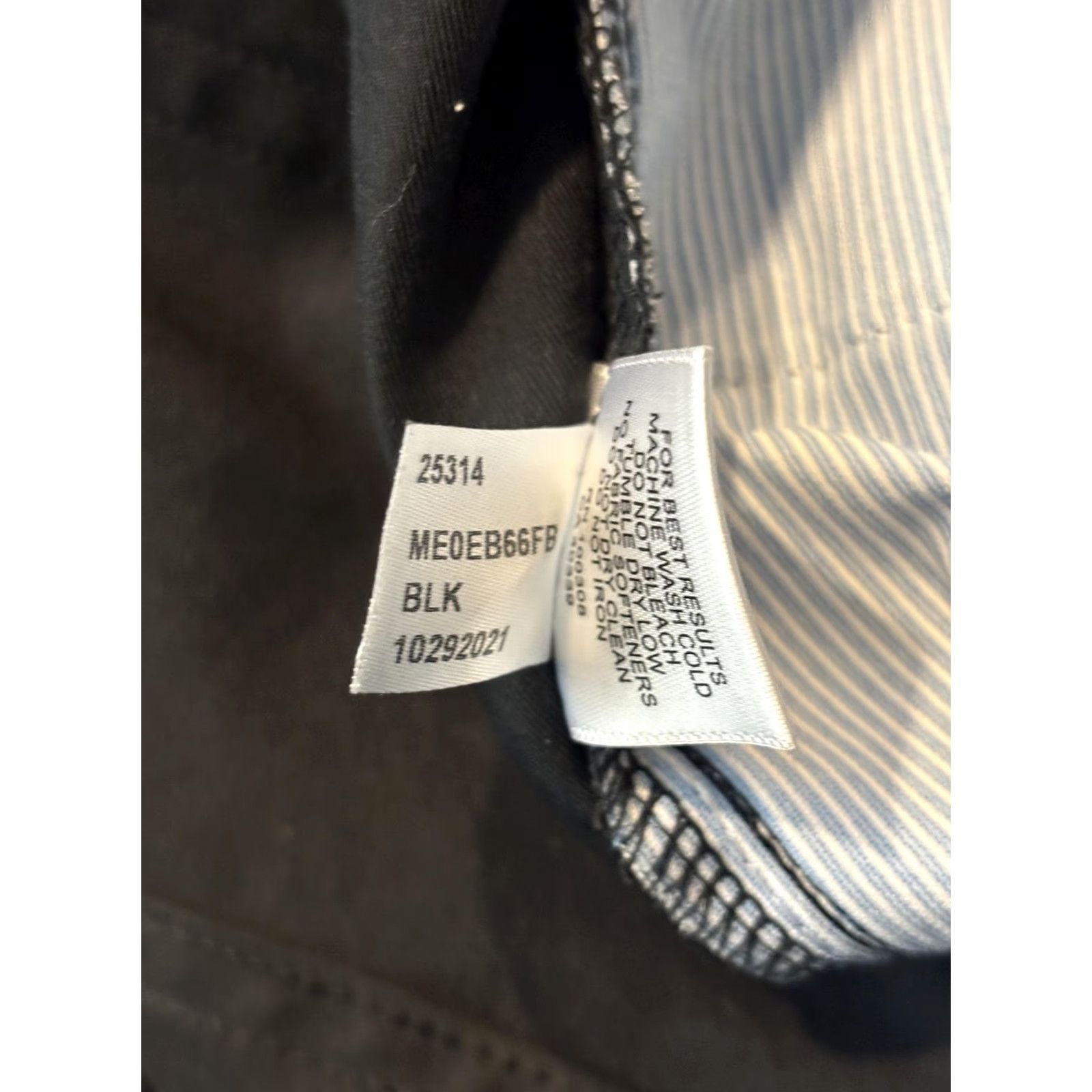 Peter Millar Peter Millar EB66 Pants Mens 42x32 Black Chino 5-Pocket Flat Front Golf Casual Modern Straight Leg Size US 42 / EU 58 - 5 Thumbnail