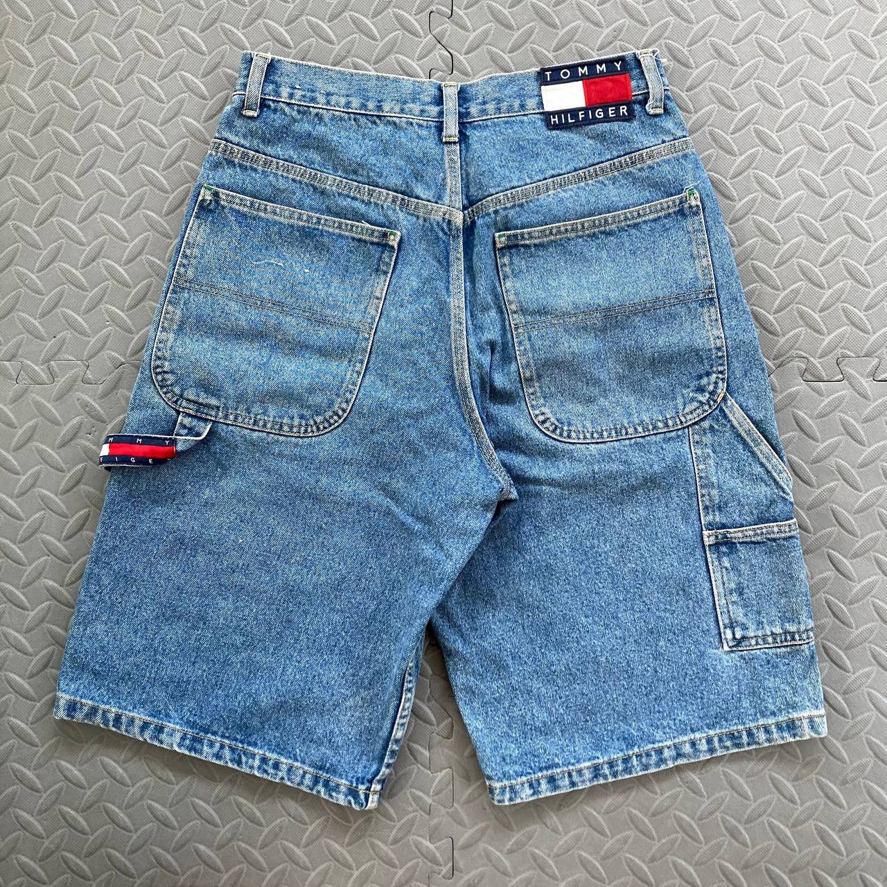 Tommy Jeans Vintage Y2k Carpenter Jorts Size US 30 / EU 46 - 1 Thumbnail