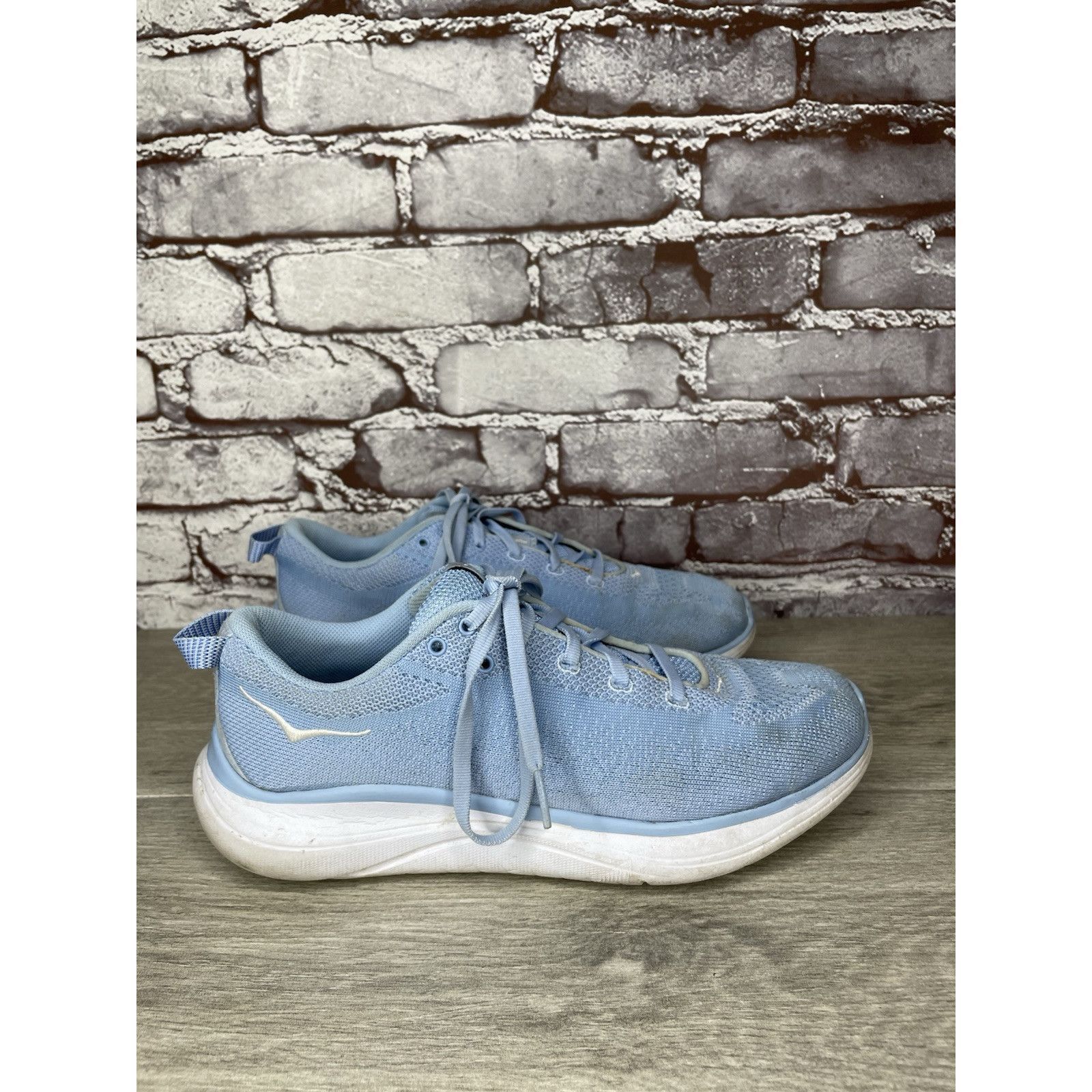 Hoka Hoka One One Hupana Flow Blue Fabric Running Shoes Sneakers Size US 8 / IT 38 - 13 Thumbnail