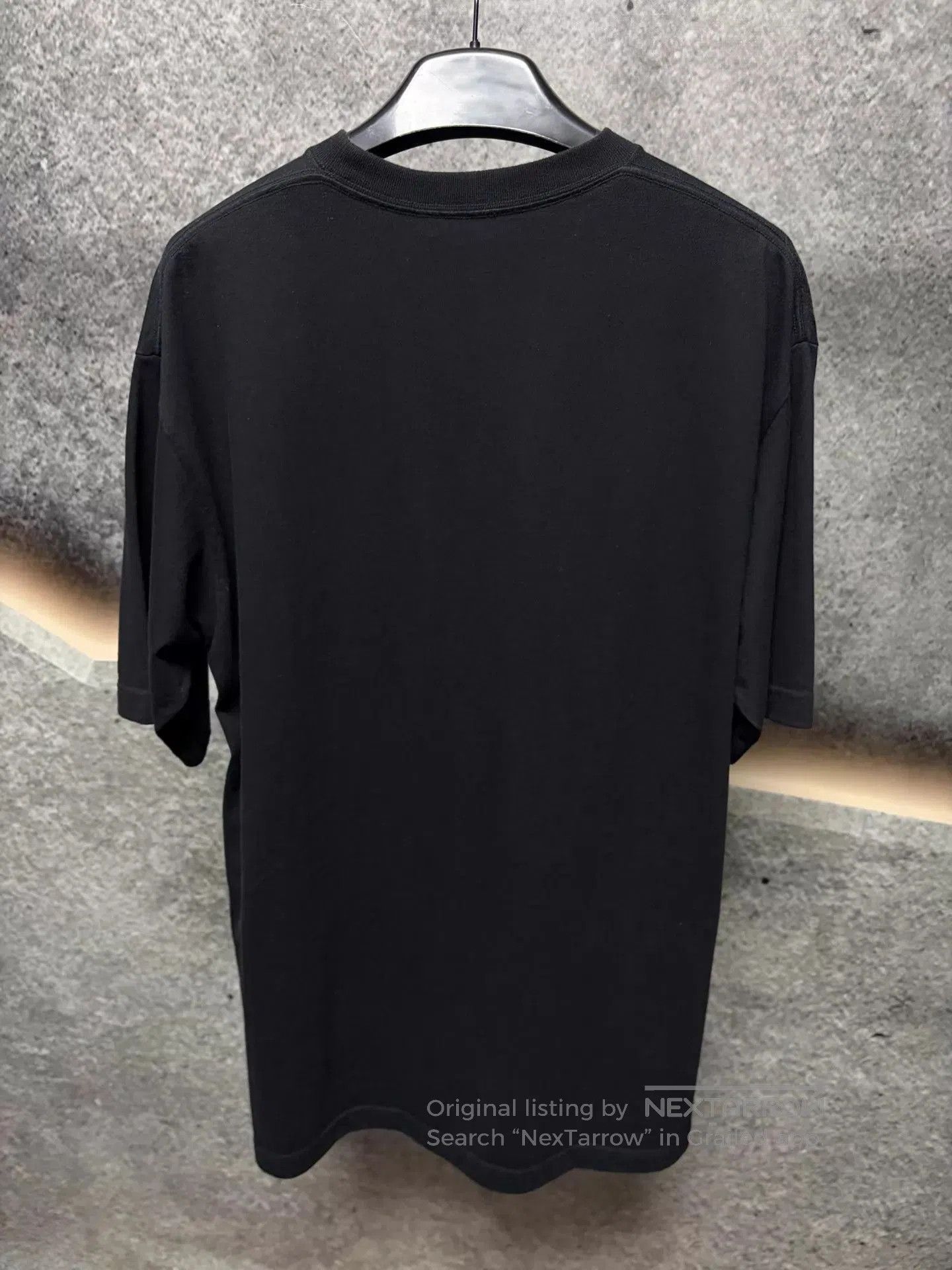 Balenciaga Black Graphic Short Sleeve Shirt. Size US XS / EU 42 / 0 - 2 Thumbnail