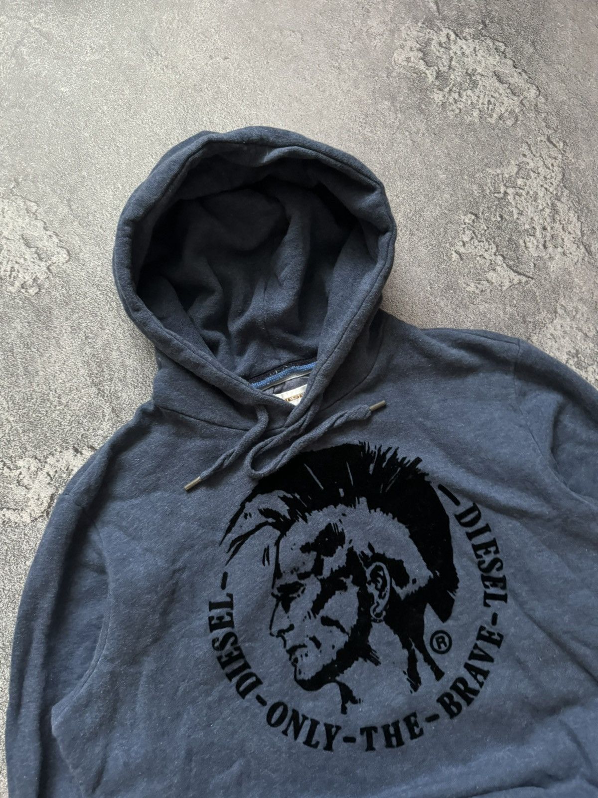 Diesel × Diesel Black Gold × Vintage Diesel L big logo hoodie long sleeve hooded sweatshirt y2k Size US L / EU 52-54 / 3 - 4 Thumbnail