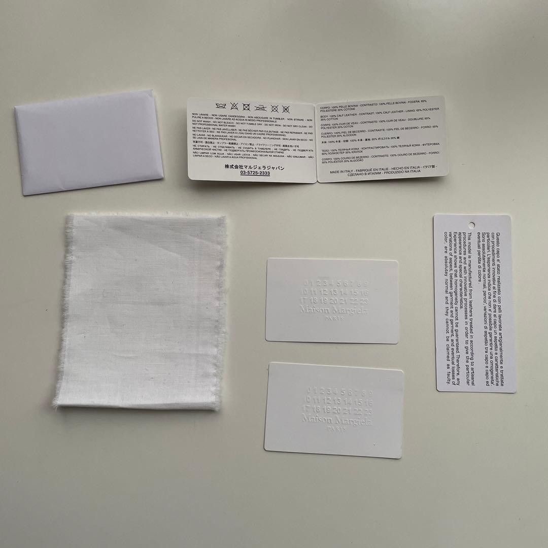 Maison Margiela 4 Stitch Motif Embroidered "Truth" Cardholder Wallet Size ONE SIZE - 4 Thumbnail