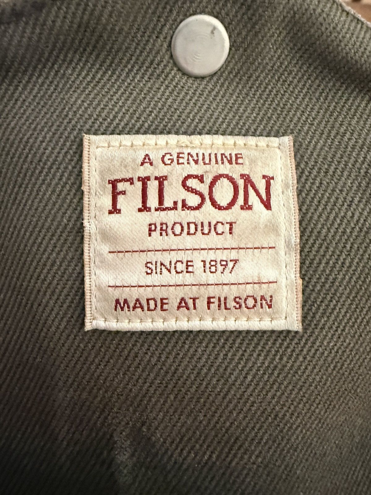 Filson Filson 256 Original Briefcase Otter Green USA Made Size ONE SIZE - 13 Thumbnail