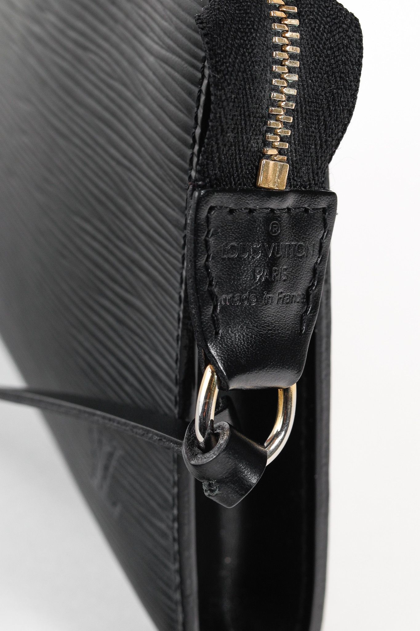 Louis Vuitton Louis Vuitton Black Epi Leather Pochette Bag Size ONE SIZE - 7 Thumbnail