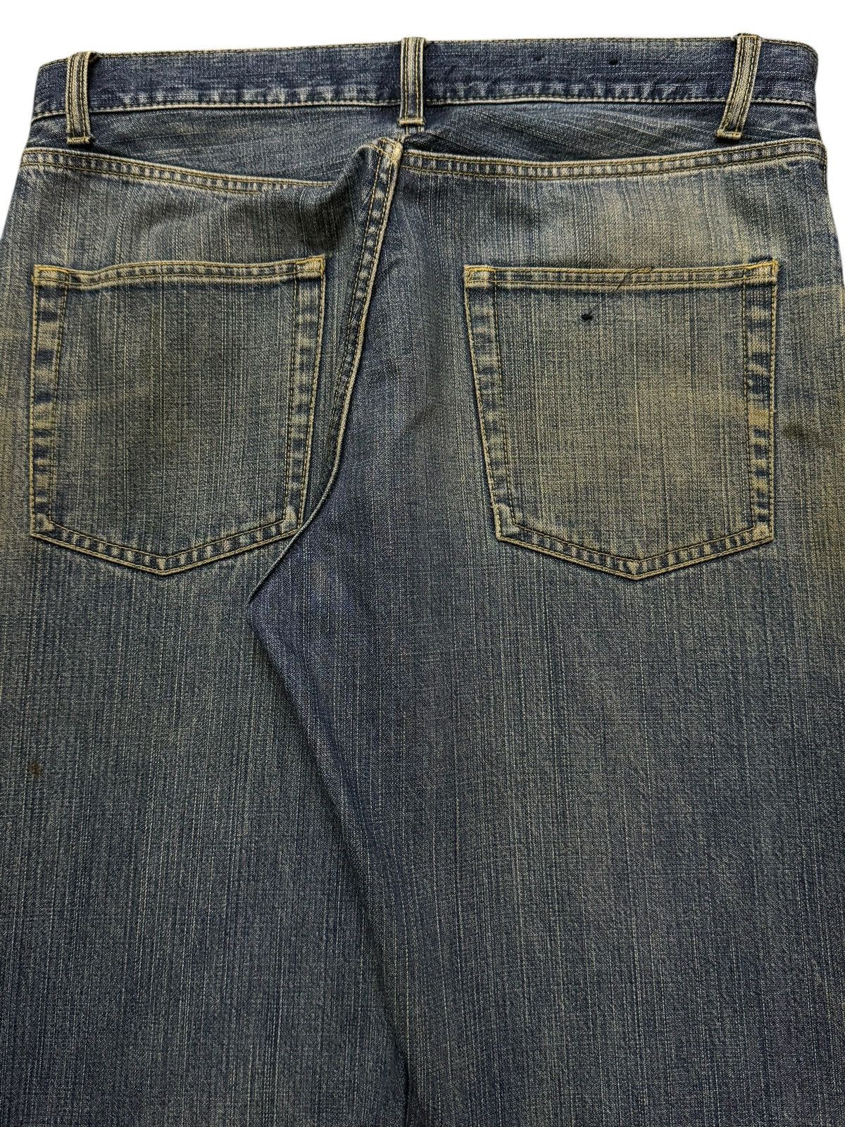 14th Addiction Vintage Y2K Japanese Brand Mud Wash Distress Wide Leg Baggy Size US 32 / EU 48 - 5 Thumbnail