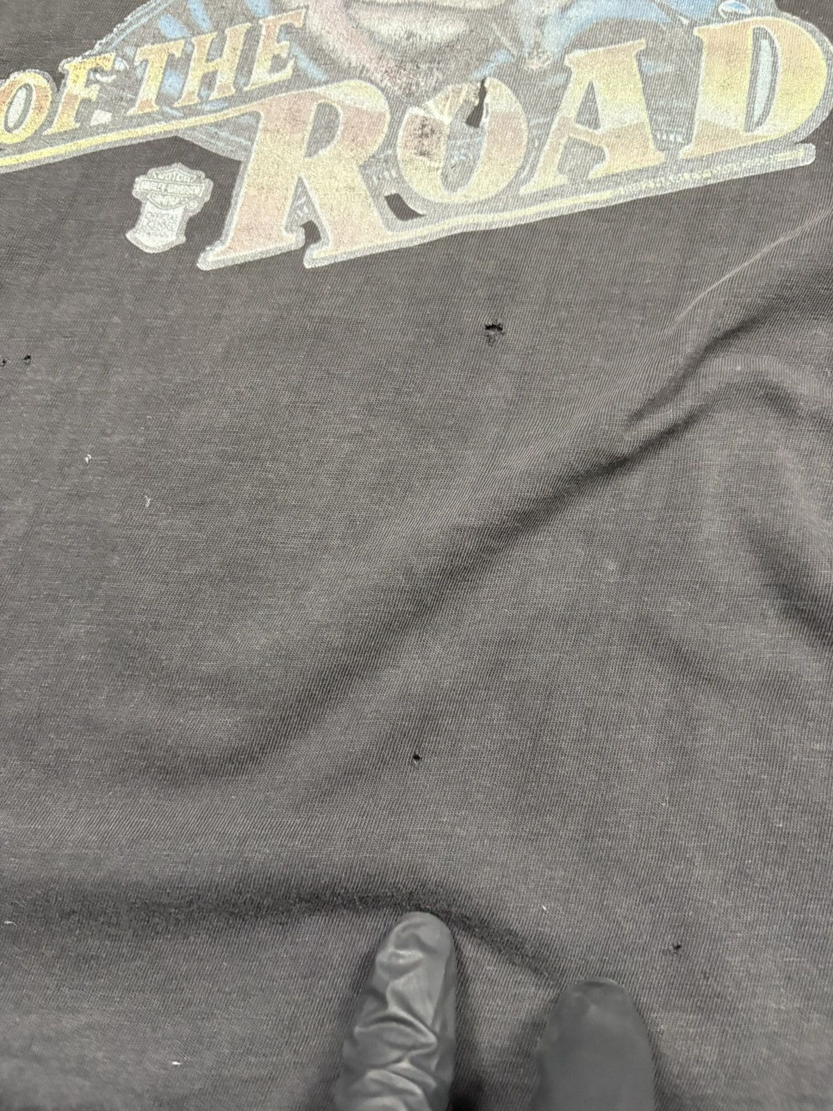 Harley Davidson Vintage 1982 Harley Davidson King Of The Road Pig Biker Tee Size US M / EU 48-50 / 2 - 13 Thumbnail