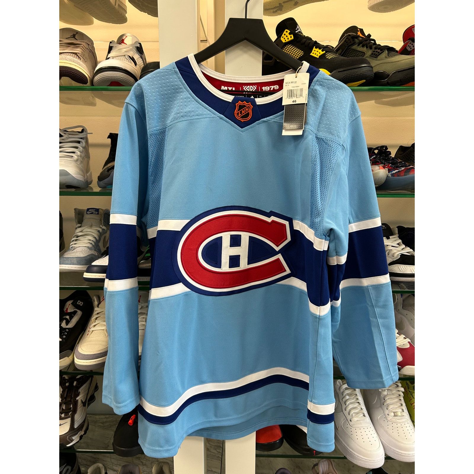 Adidas Vintage Adidas Montreal Canadiens Reverse Retro 2.0 Jersey S Size US S / EU 44-46 / 1 - 1 Thumbnail