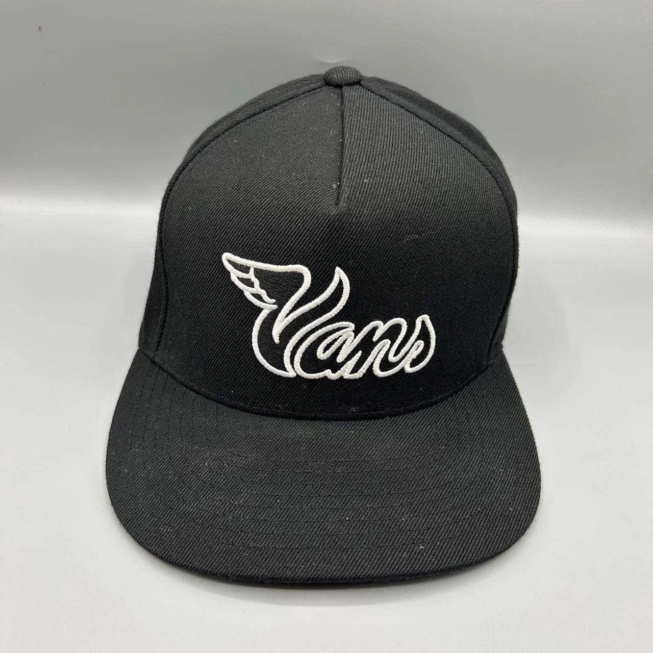 Vans Vans Off the Wall Hat Men Black Embroidered Snap Back Cotton Size ONE SIZE - 1 Thumbnail