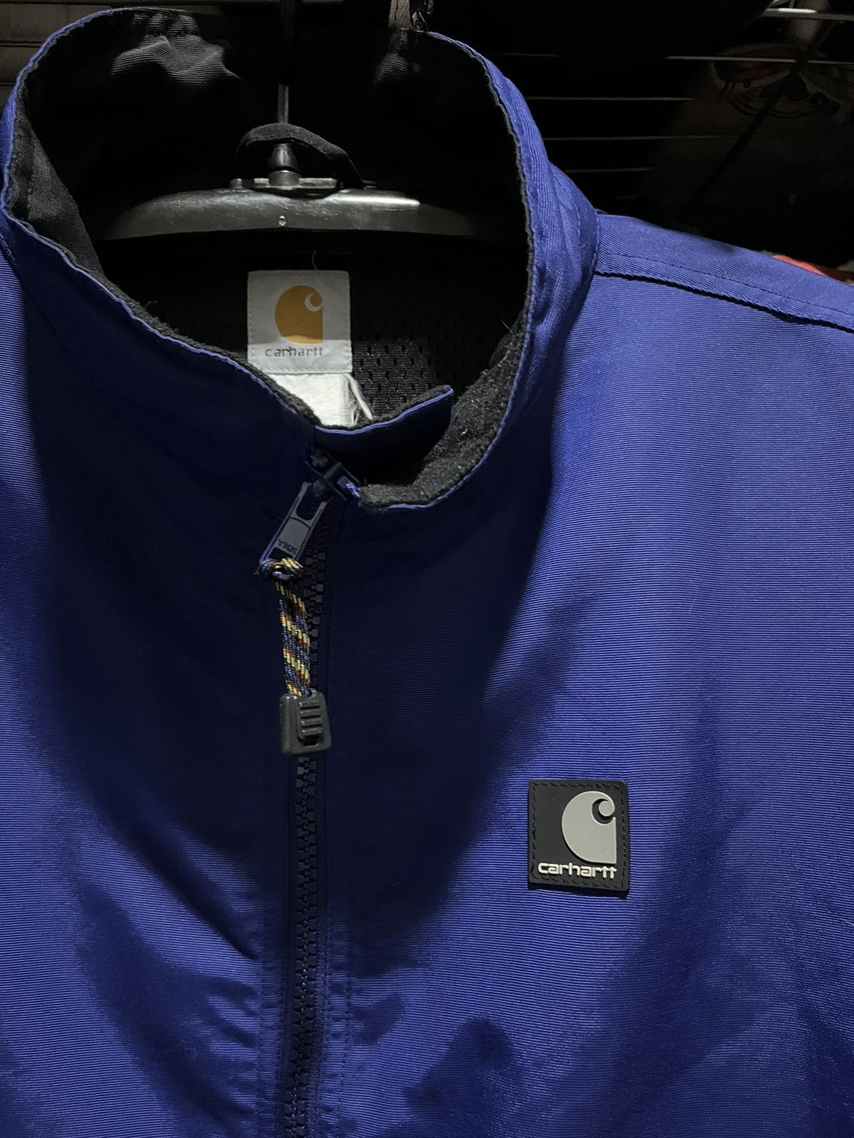 Carhartt Carhartt Workwear Blue Jacket Rubber Logo Size US L / EU 52-54 / 3 - 3 Thumbnail