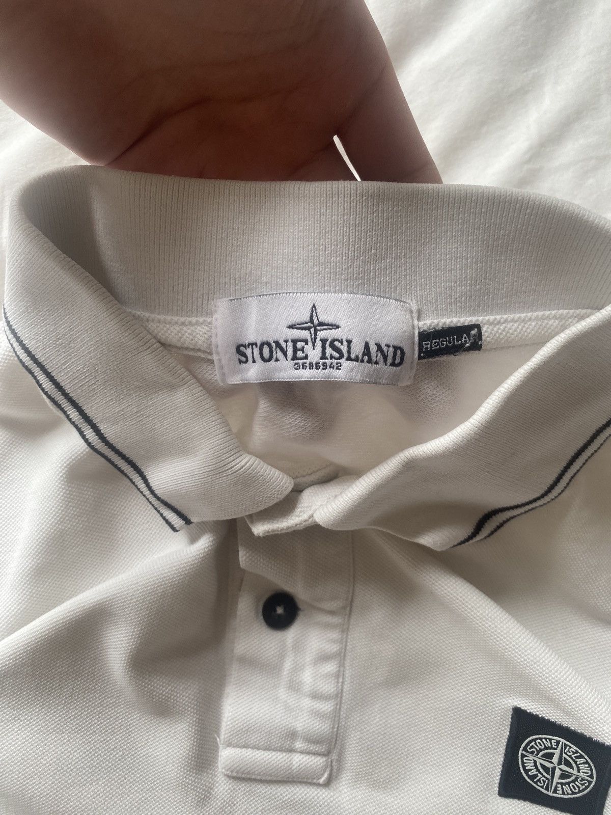 Stone Island Stone island vintage polo tee Size US S / EU 44-46 / 1 - 8 Thumbnail
