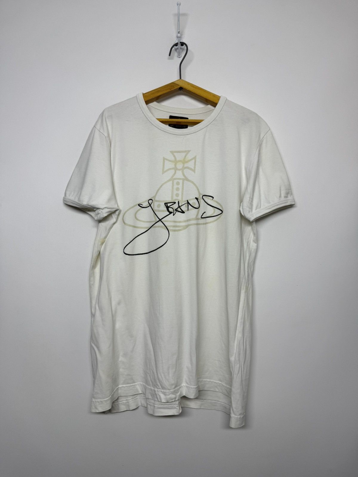Vivienne Westwood Vintage Y2k Vivienne Westwood Anglomania🤍 Print T-Shirt 00’s Size L / US 10 / IT 46 - 2 Thumbnail
