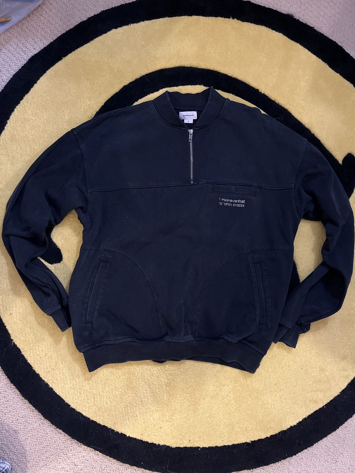 thisisneverthat Thisisneverthat Quarter Zip Size US M / EU 48-50 / 2 - 1 Thumbnail