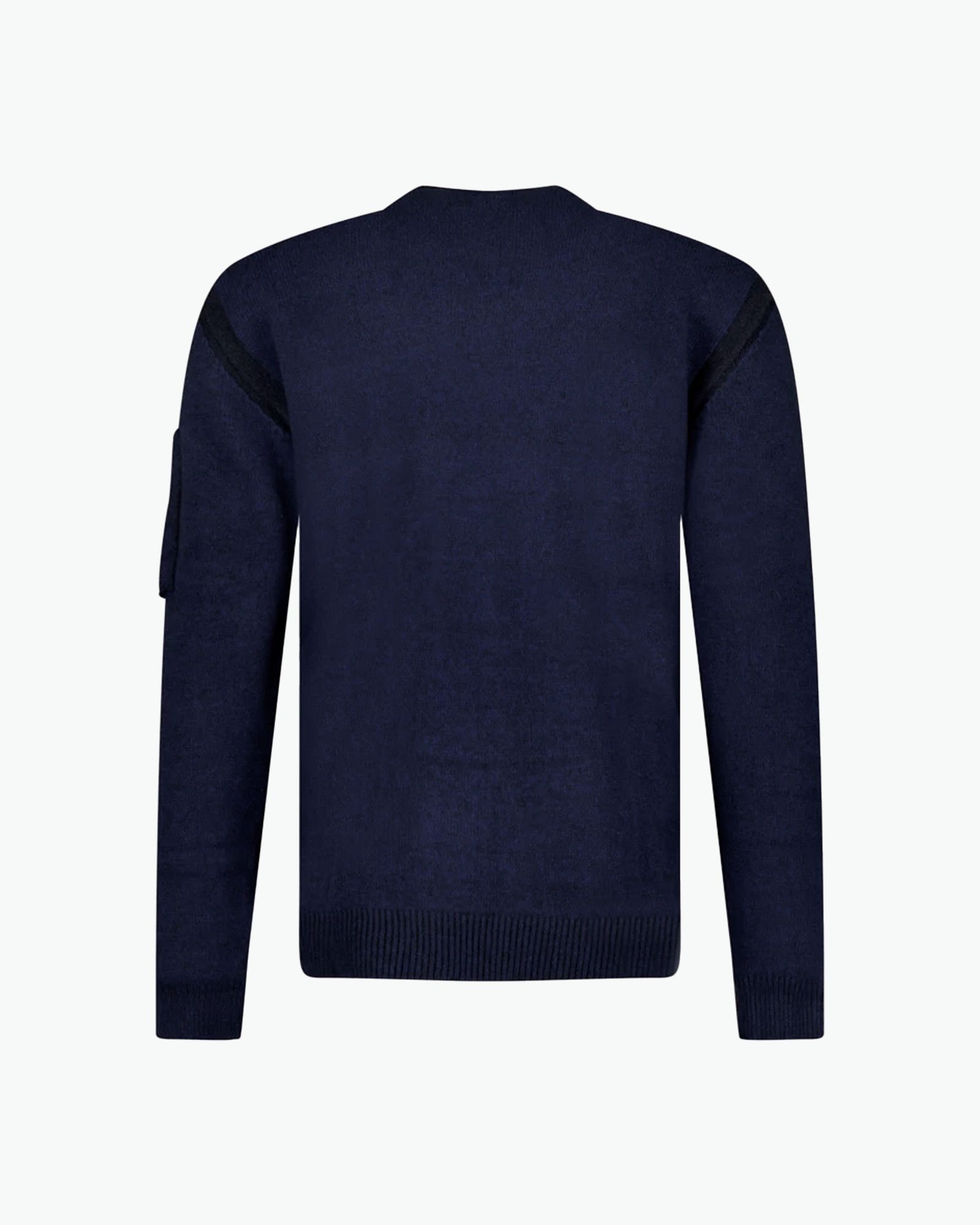 C.P. Company CP Company Fleece Knit Crewneck Lens - Estate Navy Blue Size US M / EU 48-50 / 2 - 5 Thumbnail
