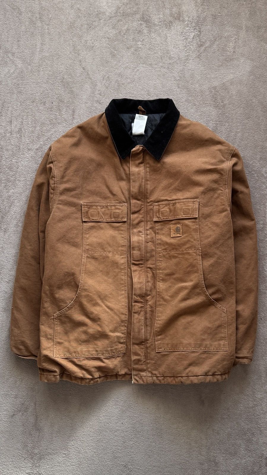 Carhartt Vintage 90's Jacket C28 Detroit Trucker Duck active work ysl Size US XXL / EU 58 / 5 - 1 Thumbnail
