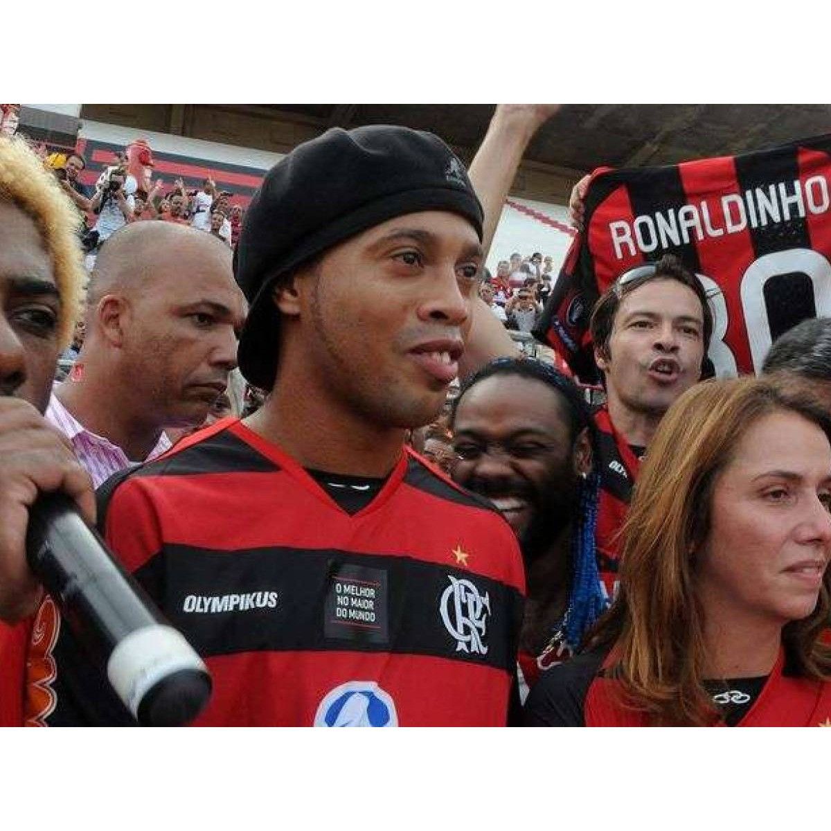 Other Ronaldinho Flamengo 2011 2012 Olympikus Soccer Jersey M Size US M / EU 48-50 / 2 - 8 Thumbnail