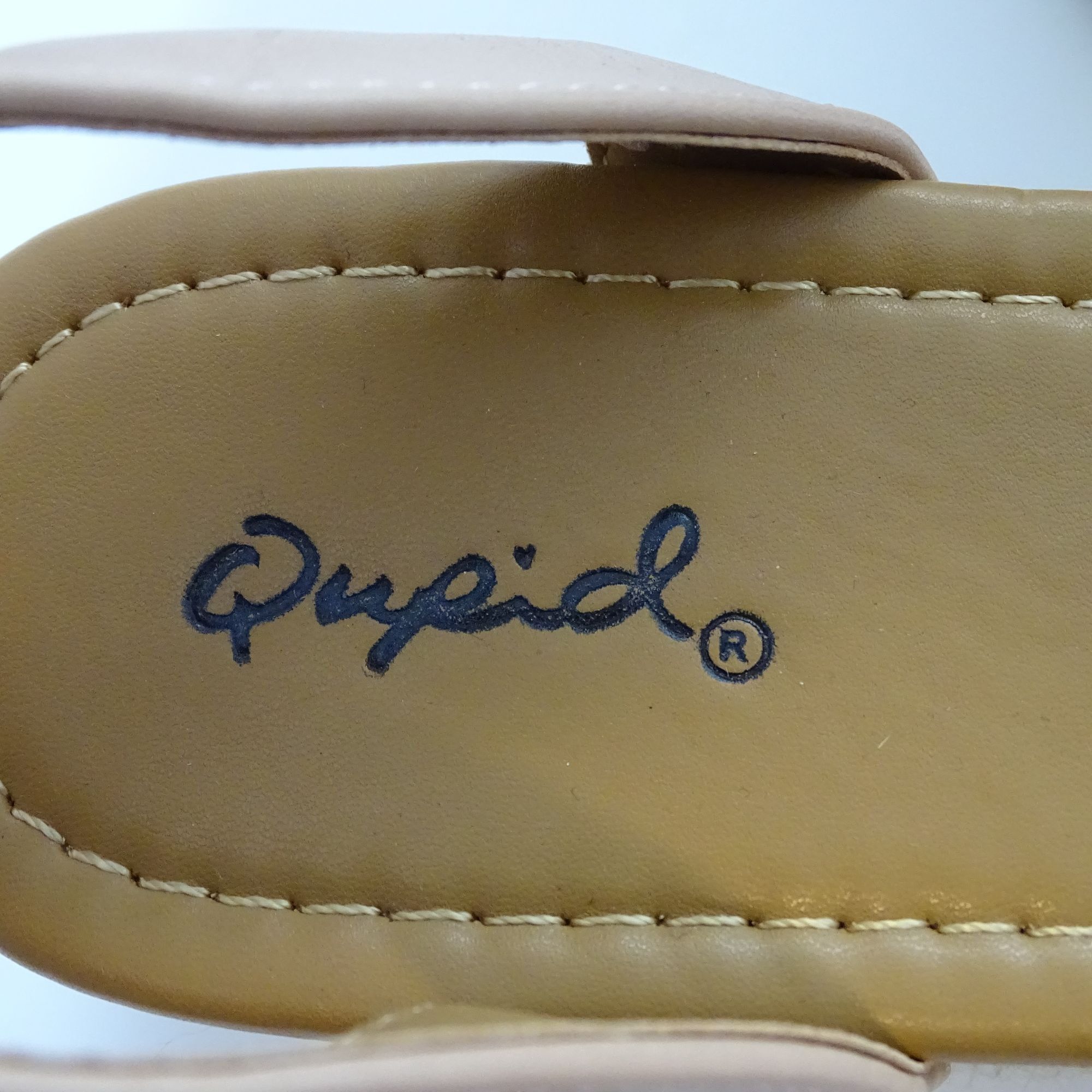 Other Qupid Beige Faux Leather Platform Sandals Women Size 8.5 Size US 8.5 / IT 38.5 - 5 Thumbnail
