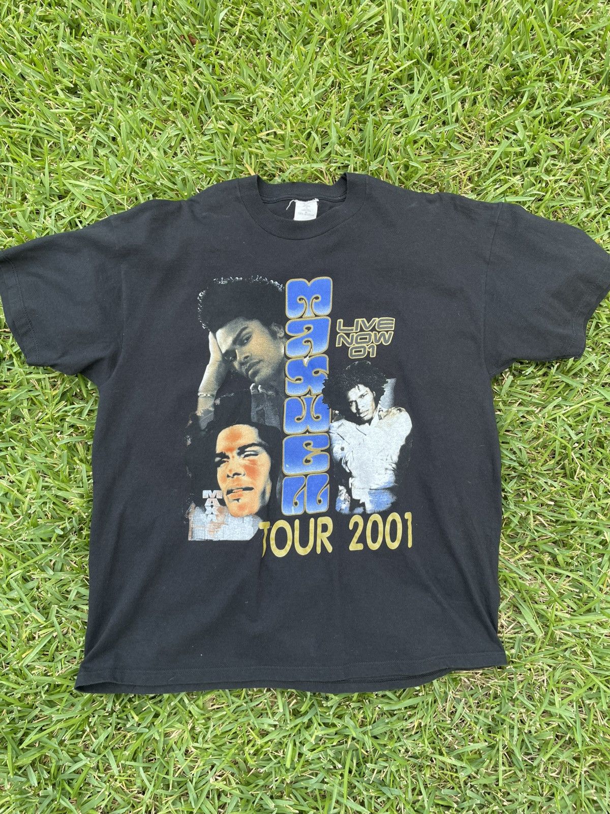 Vintage Super Rare Vintage Grail Maxwell 2001 Tour Rap/R&B Tee XL Size US L / EU 52-54 / 3 - 1 Thumbnail