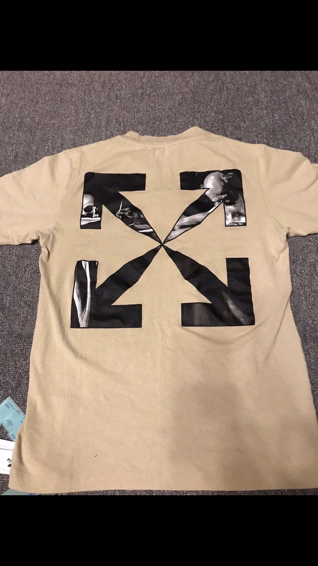 Off-White Off White Artwork Back Unisex 100% Cotton S Tee Size US S / EU 44-46 / 1 - 6 Thumbnail