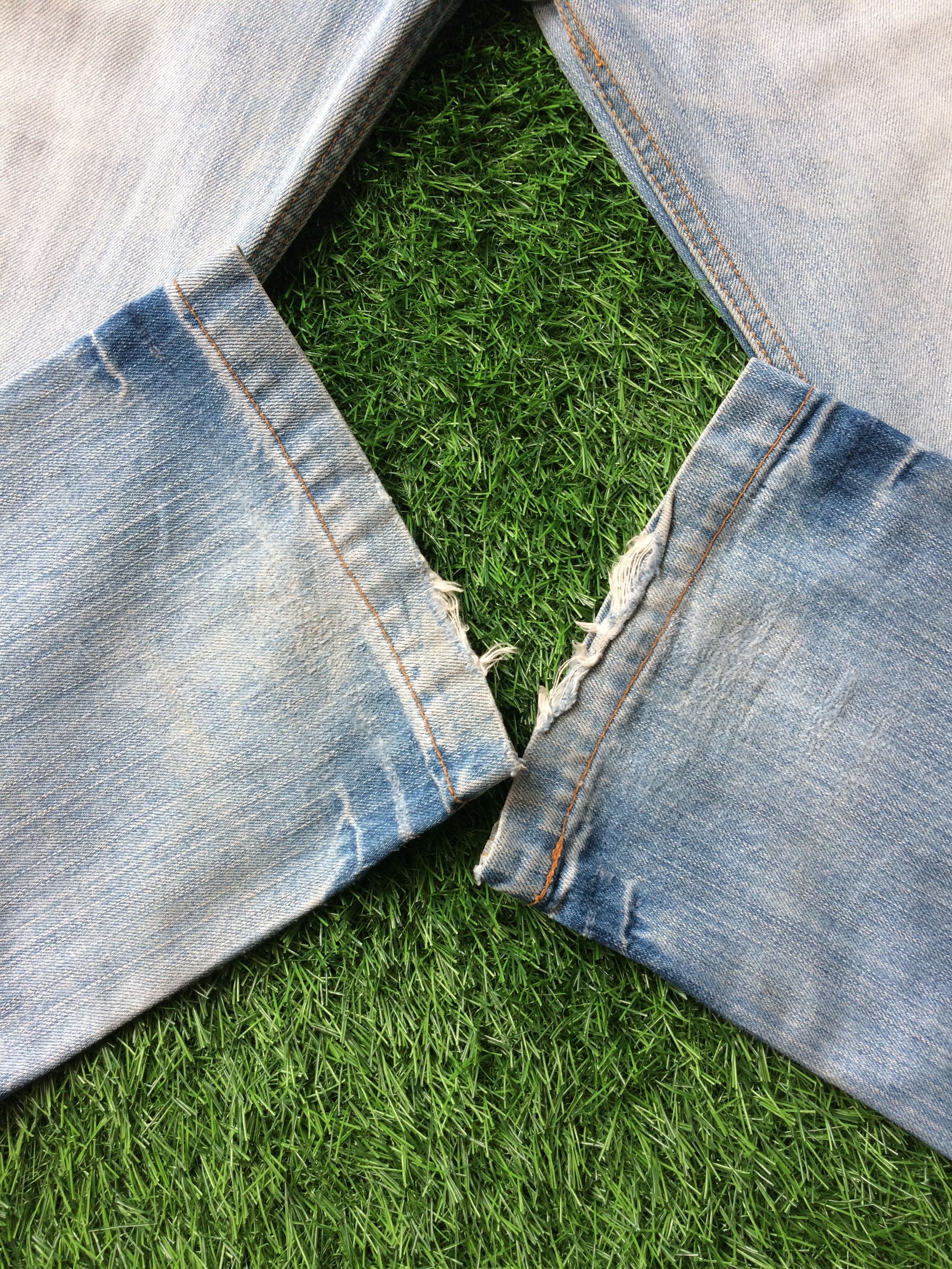 Japanese Brand × Jean Distressed Japanese Faded Denim Jeans D-701 Size US 32 / EU 48 - 7 Thumbnail