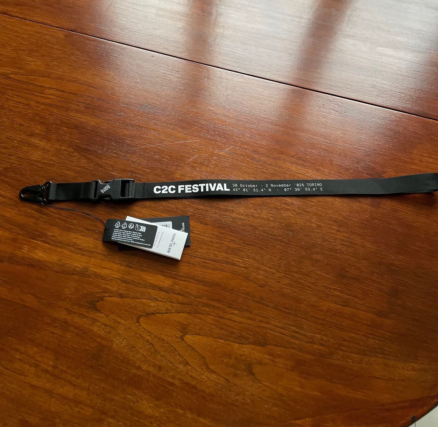 Stone Island Stone Island x C2C Festival Keychain / Lanyard Size ONE SIZE - 1 Thumbnail
