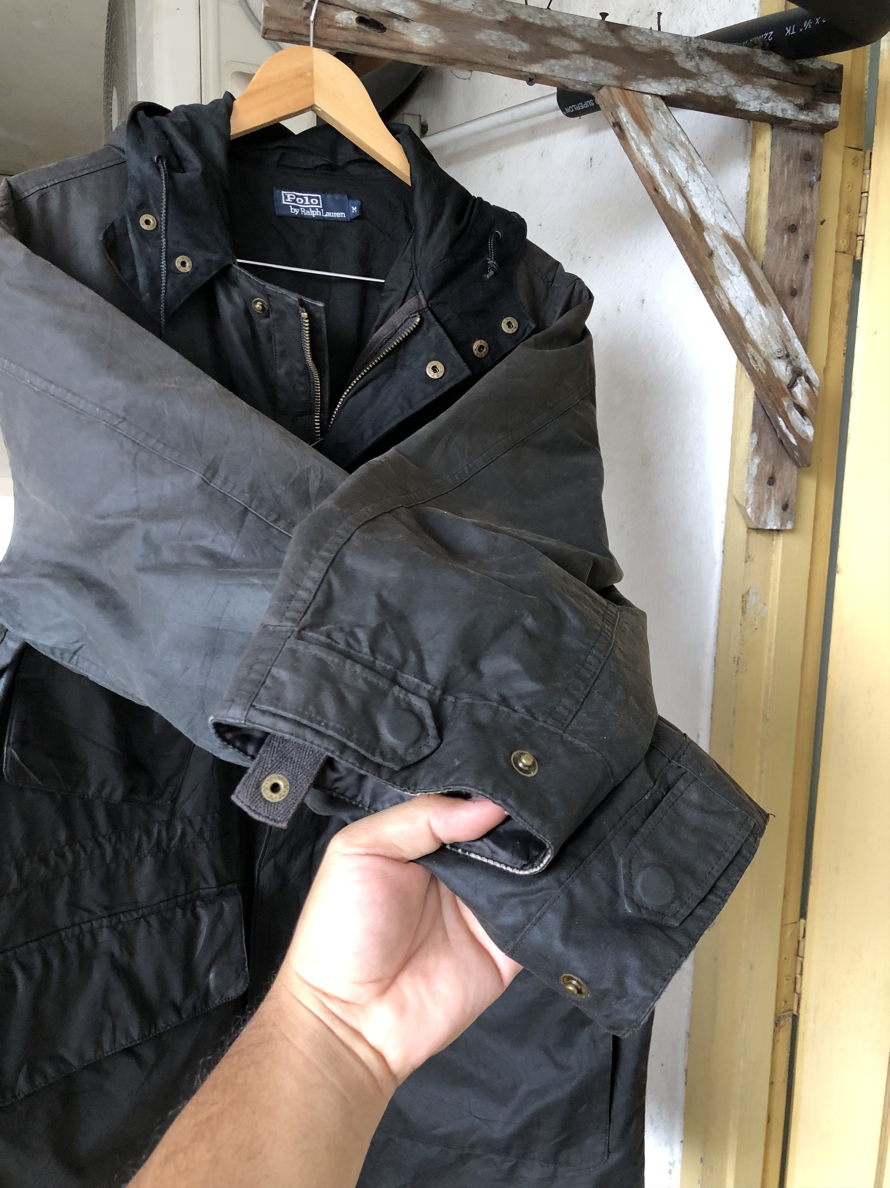 Polo Ralph Lauren Vintage Polo Ralph Lauren Wax Parka Jacket Size US M / EU 48-50 / 2 - 20 Thumbnail