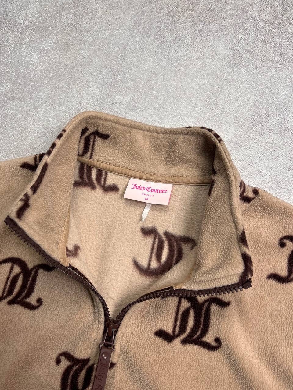 Juicy Couture Vintage Juicy Couture Sport Monogram Fleece Sherpa Jacket M Size M / US 6-8 / IT 42-44 - 5 Thumbnail