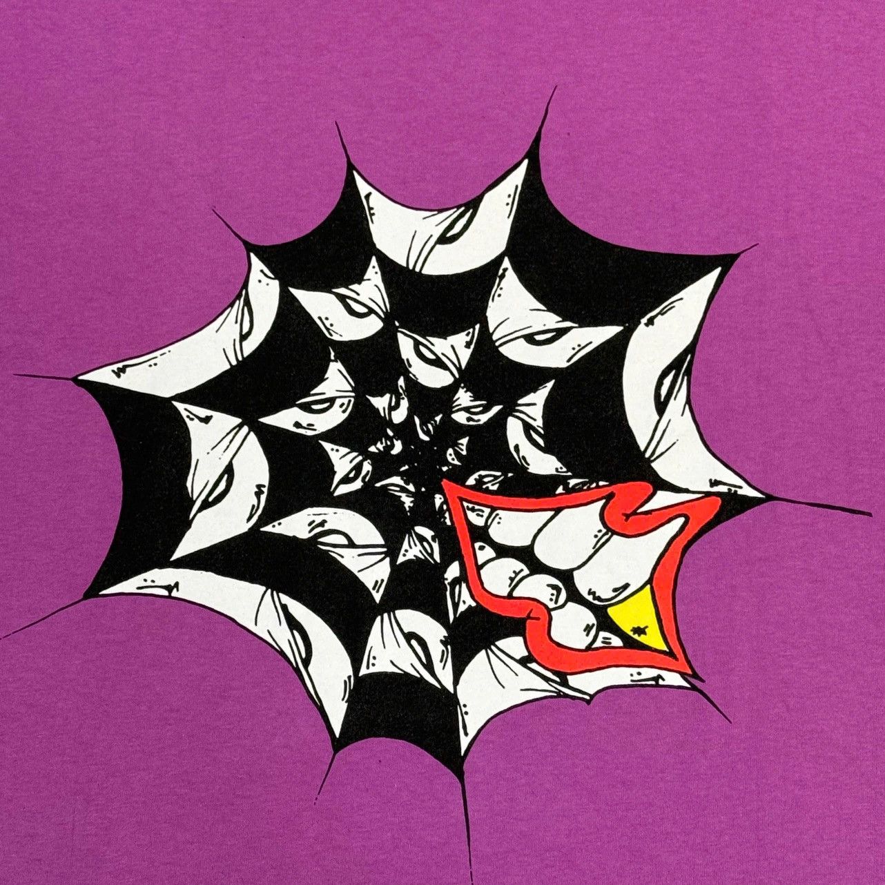 Chrome Hearts CHROME HEARTS MATTY BOY SPIDER T-shirt purple Size L / US 10 / IT 46 - 6 Thumbnail