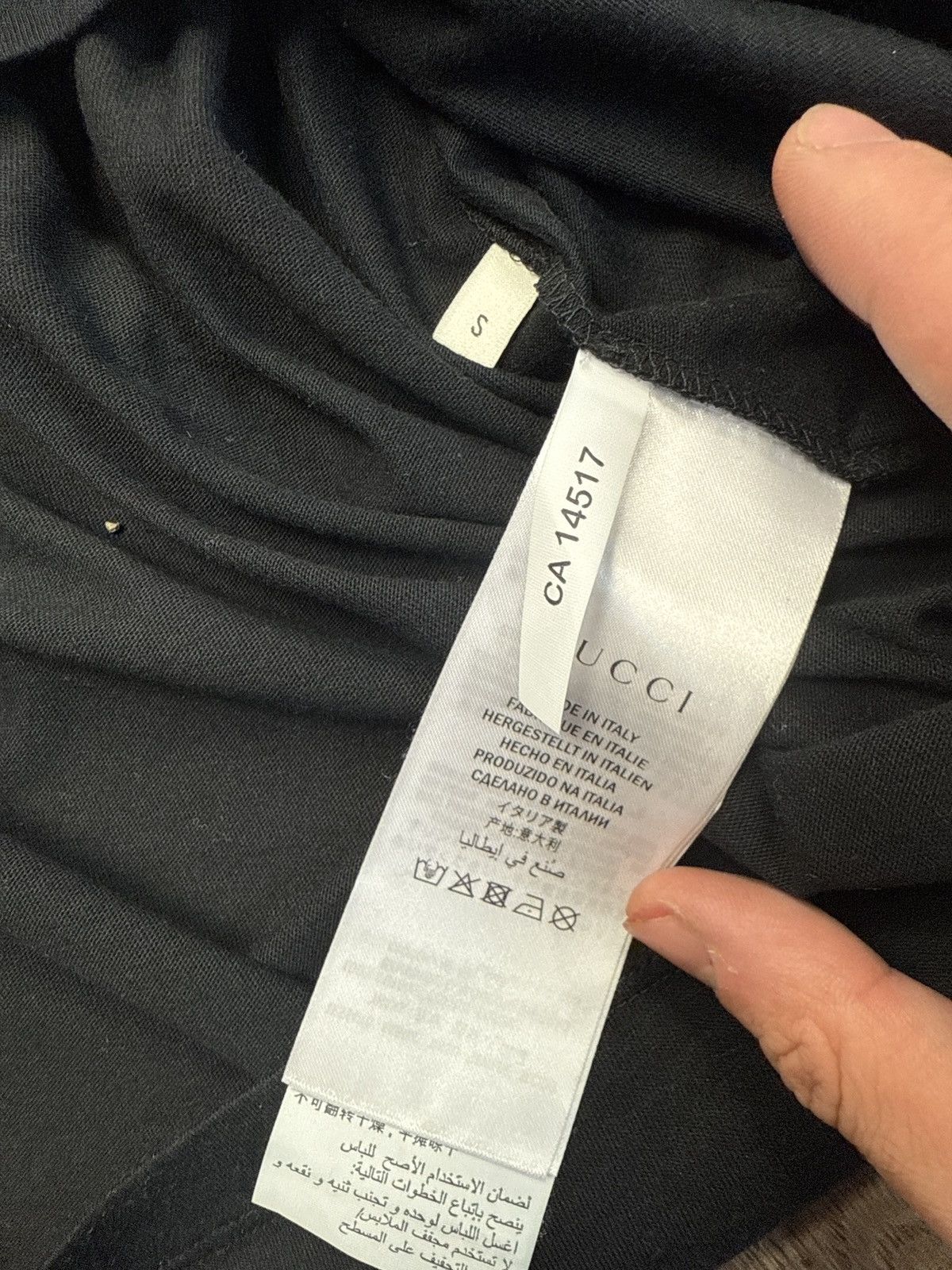 Gucci Gucci multicolor logo t shirt black Size US S / EU 44-46 / 1 - 5 Thumbnail