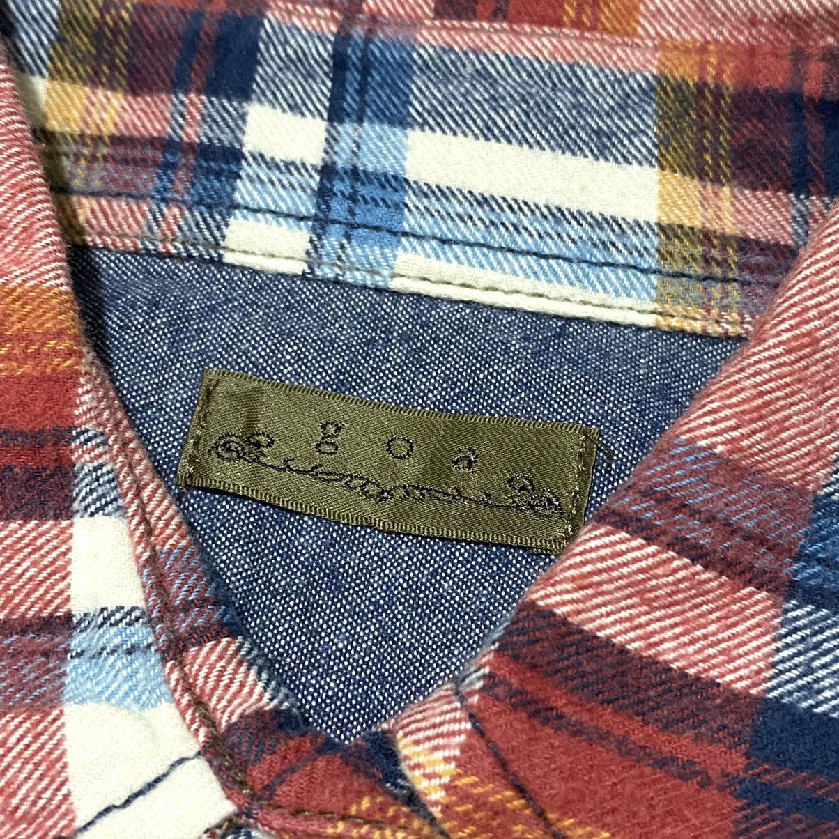 GOA 🔥RARE🔥 Vintage 2000s GOA Plaid Shirt Size US S / EU 44-46 / 1 - 8 Thumbnail