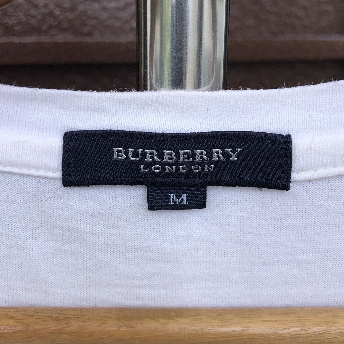Burberry Burberry London White Checked Crowned Shirt Size US M / EU 48-50 / 2 - 8 Thumbnail