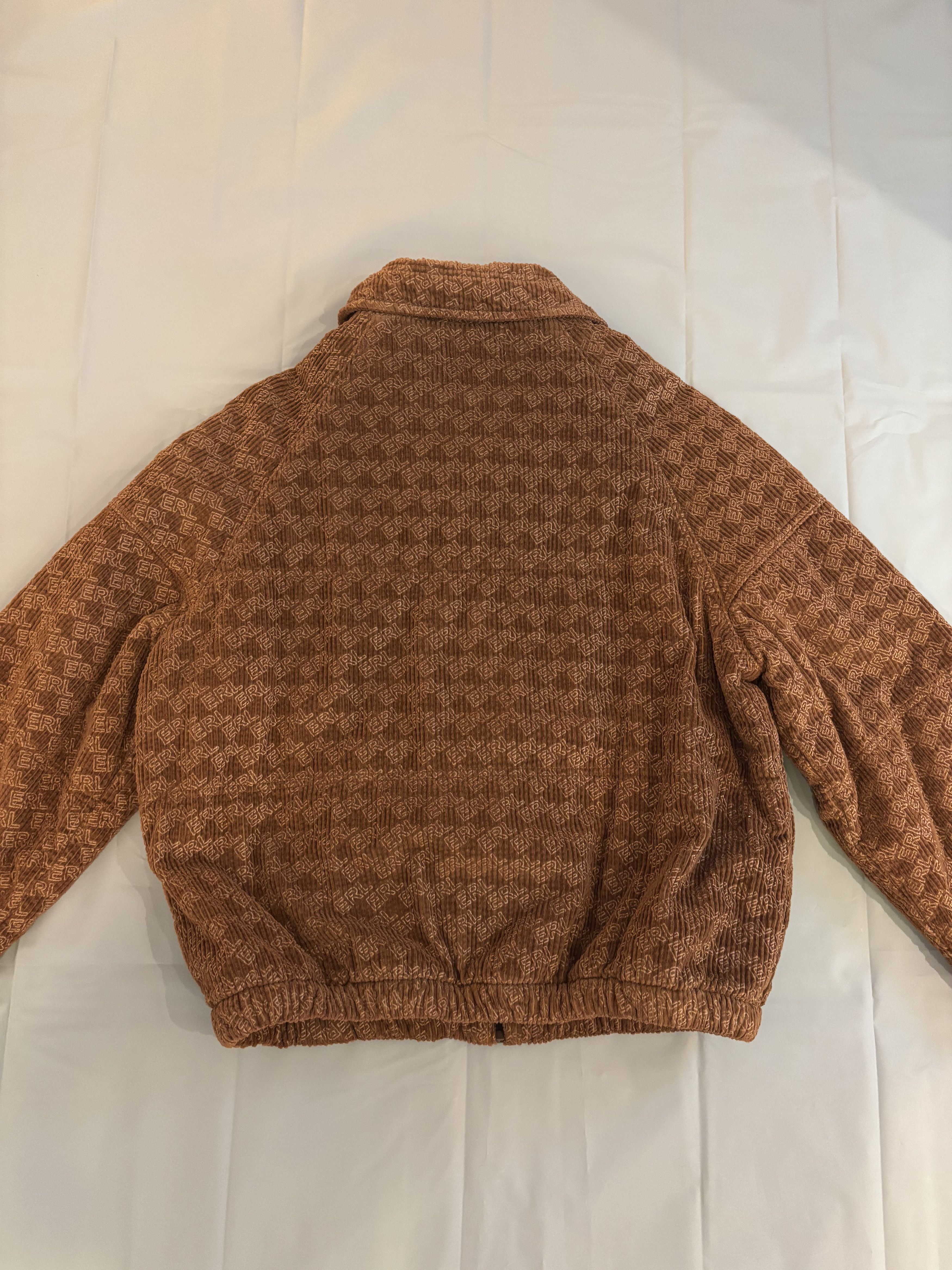 ERL Veste teddy bombers ERL monogramme marron en tbe Size US L / EU 52-54 / 3 - 14 Thumbnail