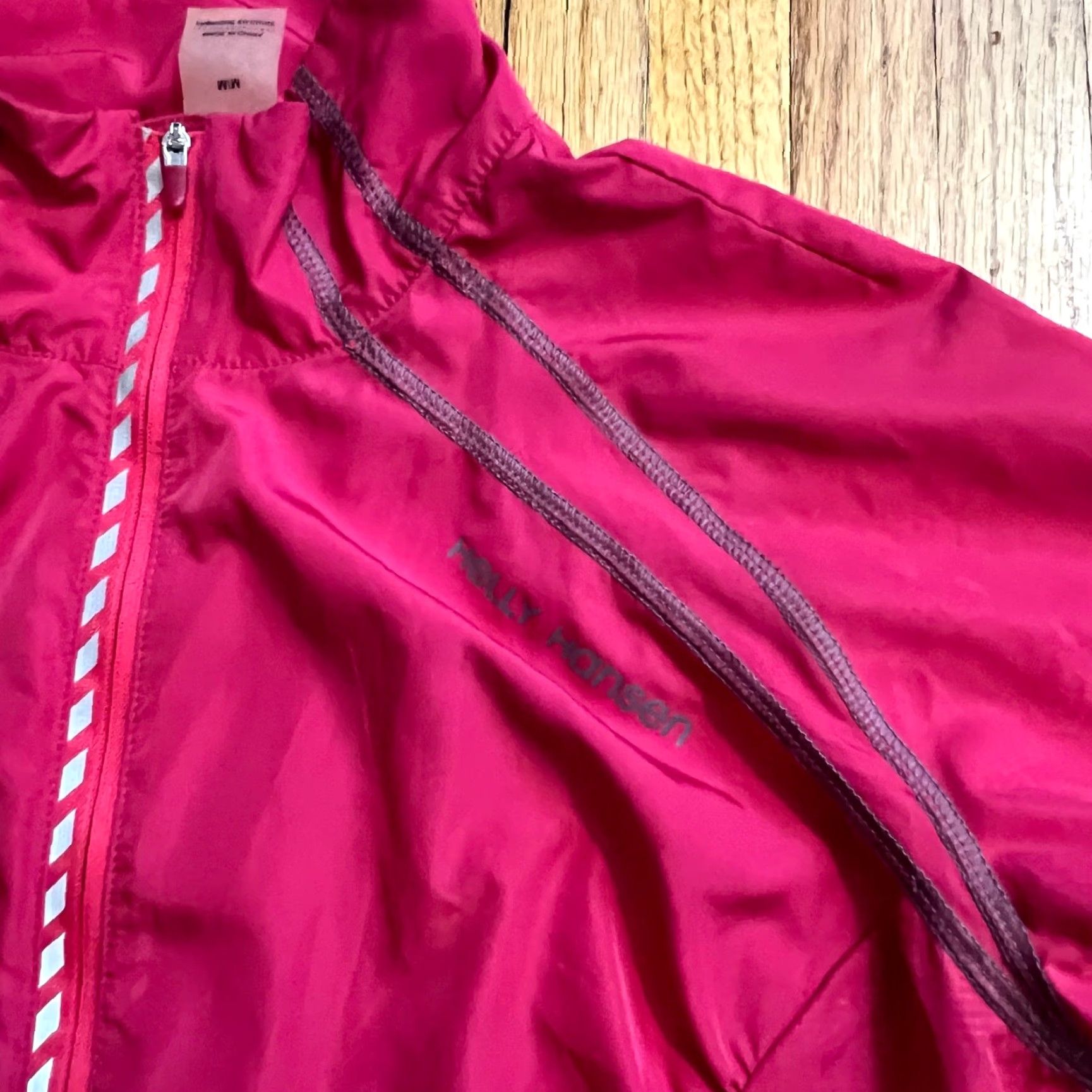 Helly Hansen Helly Hansen Jacket Women Medium Pink Windbreaker Performance Coat Size M / US 6-8 / IT 42-44 - 2 Thumbnail