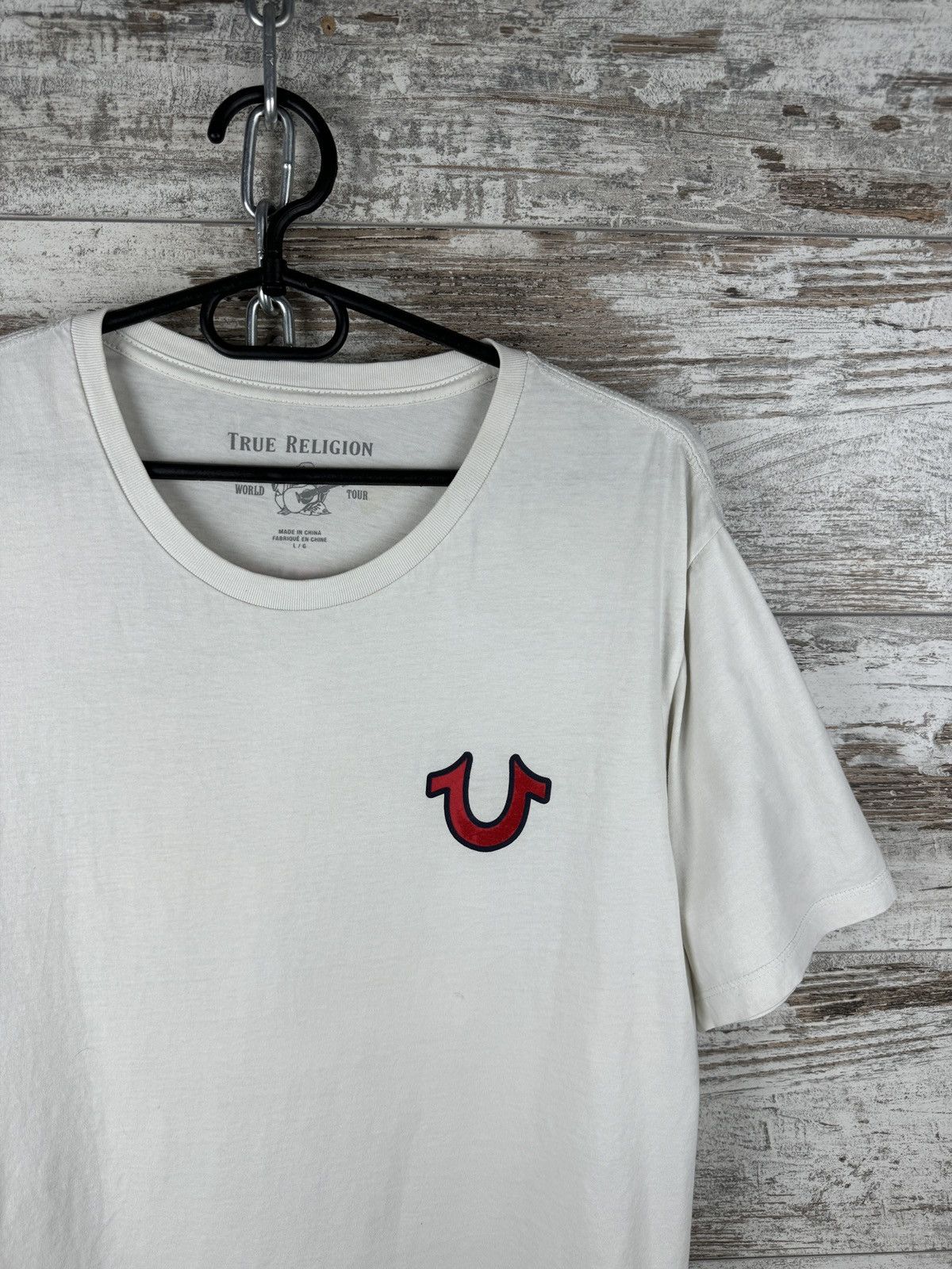 Japanese Brand × True Religion × Vintage Mens Vintage Distressed True Religion T-shirt rare y2k tee Size US L / EU 52-54 / 3 - 3 Thumbnail