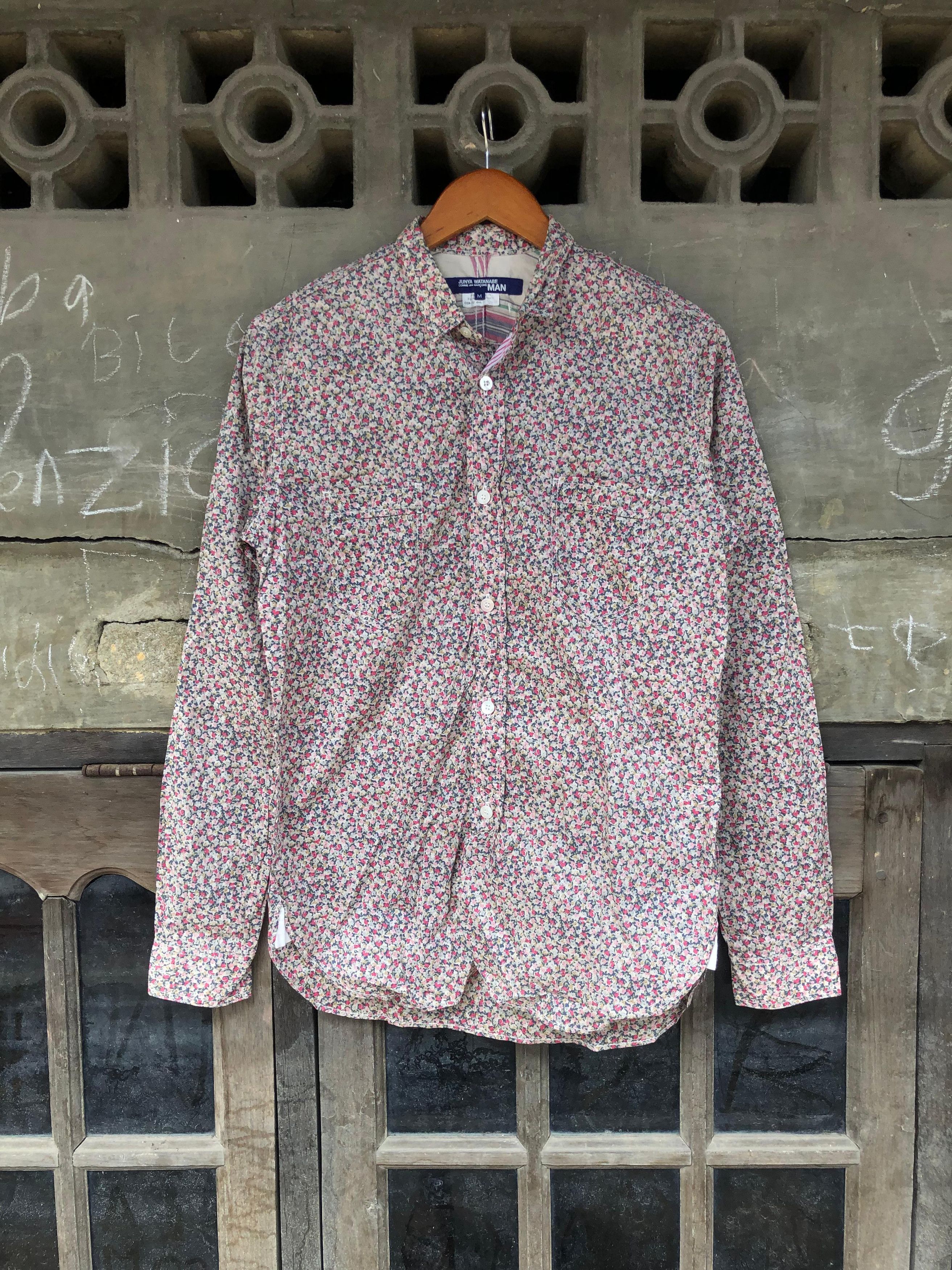 Junya Watanabe Junya Watanabe Comme des Garcons Flower Shirt Size US M / EU 48-50 / 2 - 1 Thumbnail