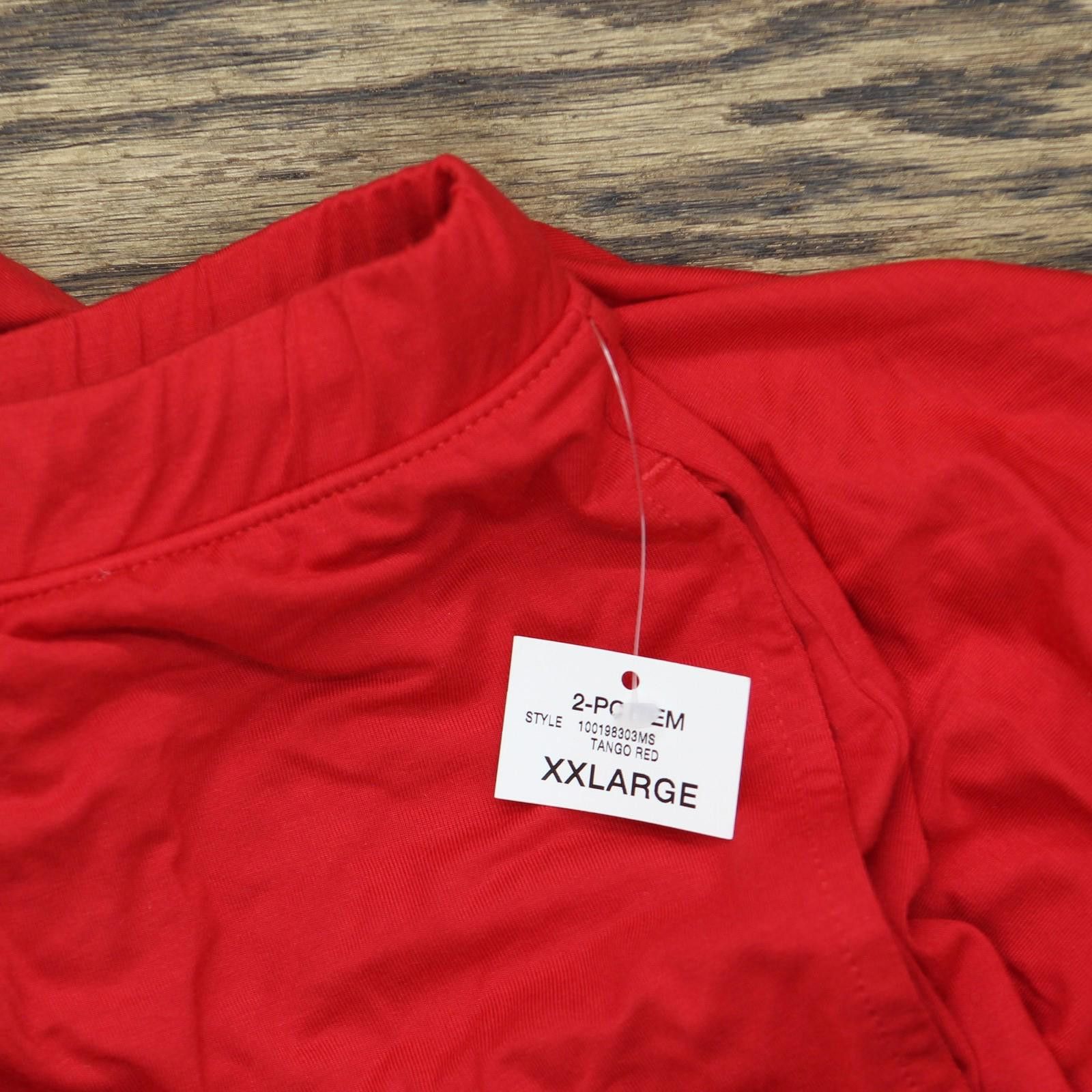 Other New State Of Day Pajama Pants 100198303ms Tango Red 2xl Size 42" / US 20 - 3 Thumbnail