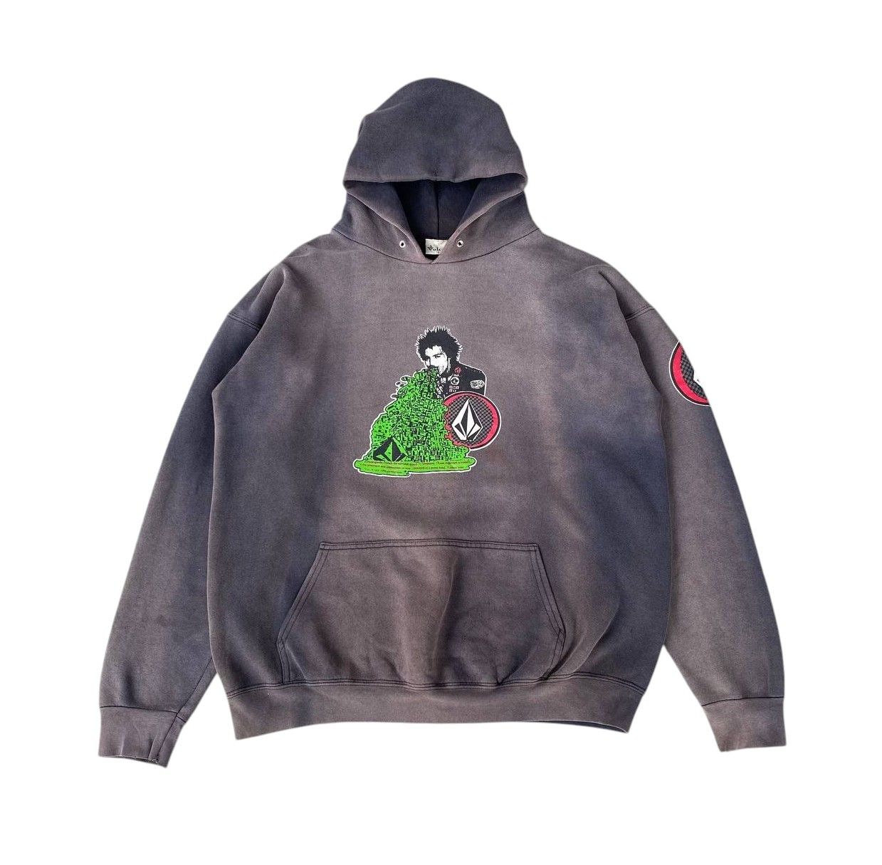 Volcom VINTAGE 90S VOLCOM SID VICIOUS TRASHED BAGGY CRAZY FADED Size US M / EU 48-50 / 2 - 10 Thumbnail